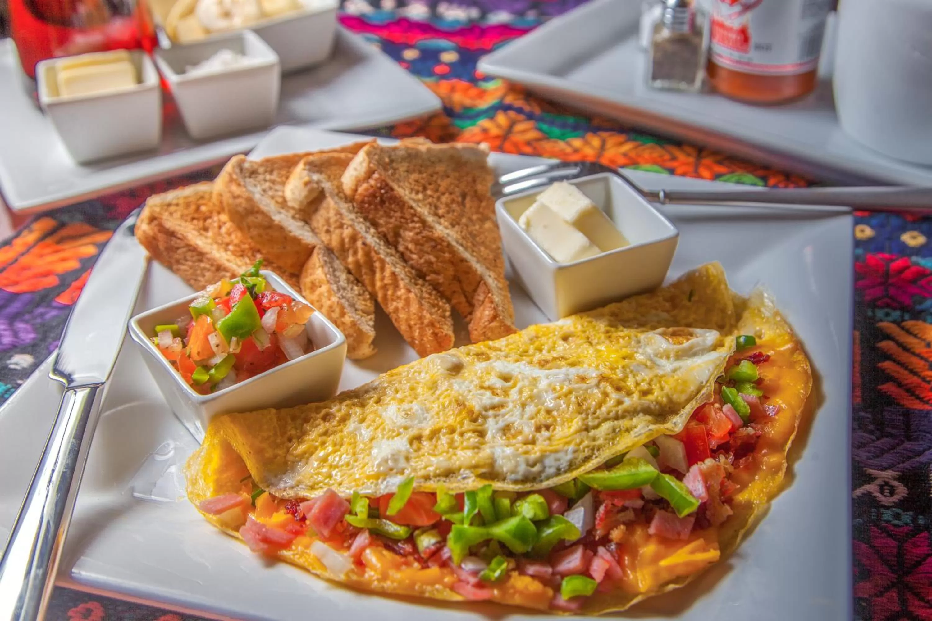 Food close-up in Coco Beach Resort