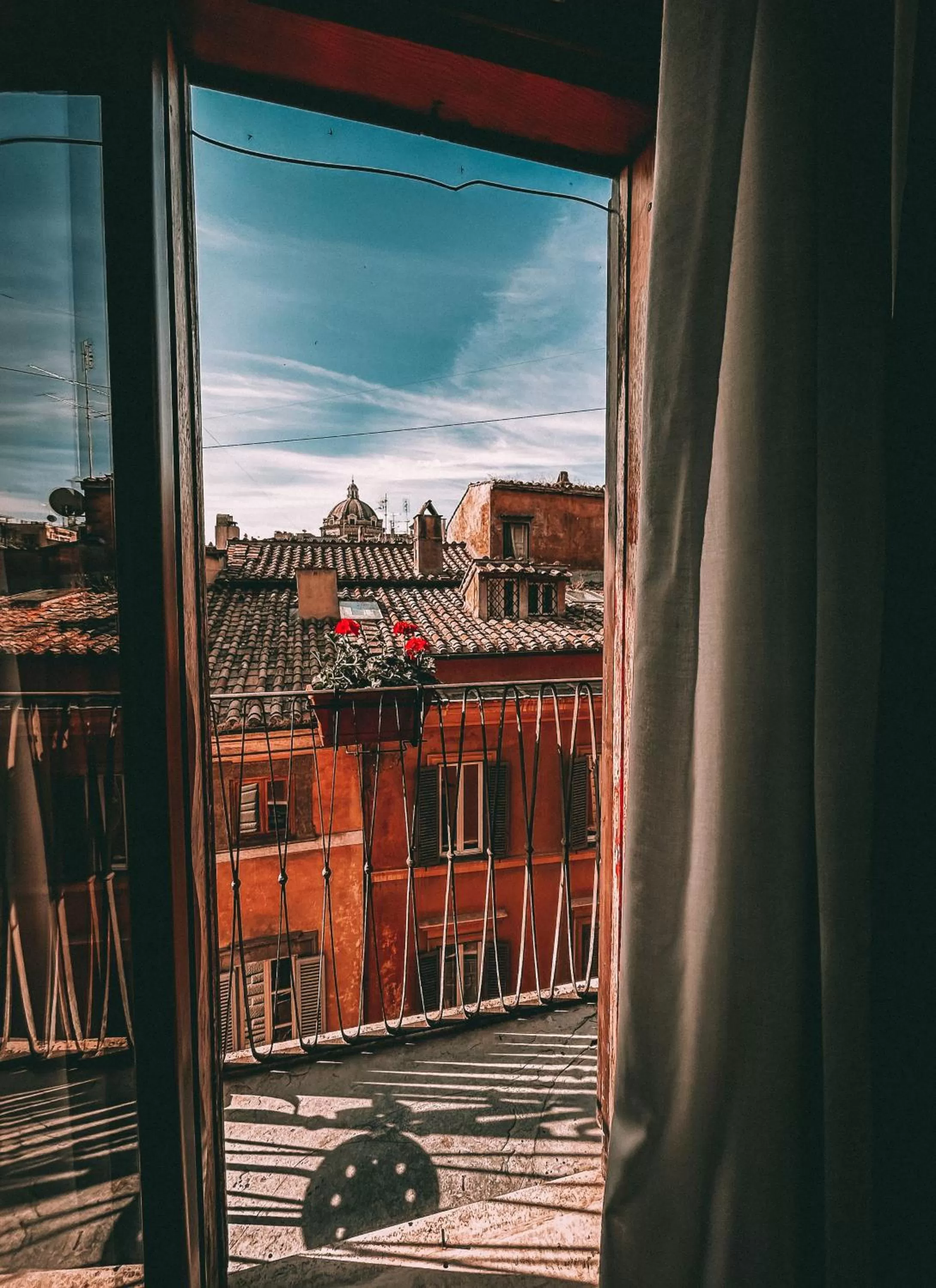 City view in Minerva Relais