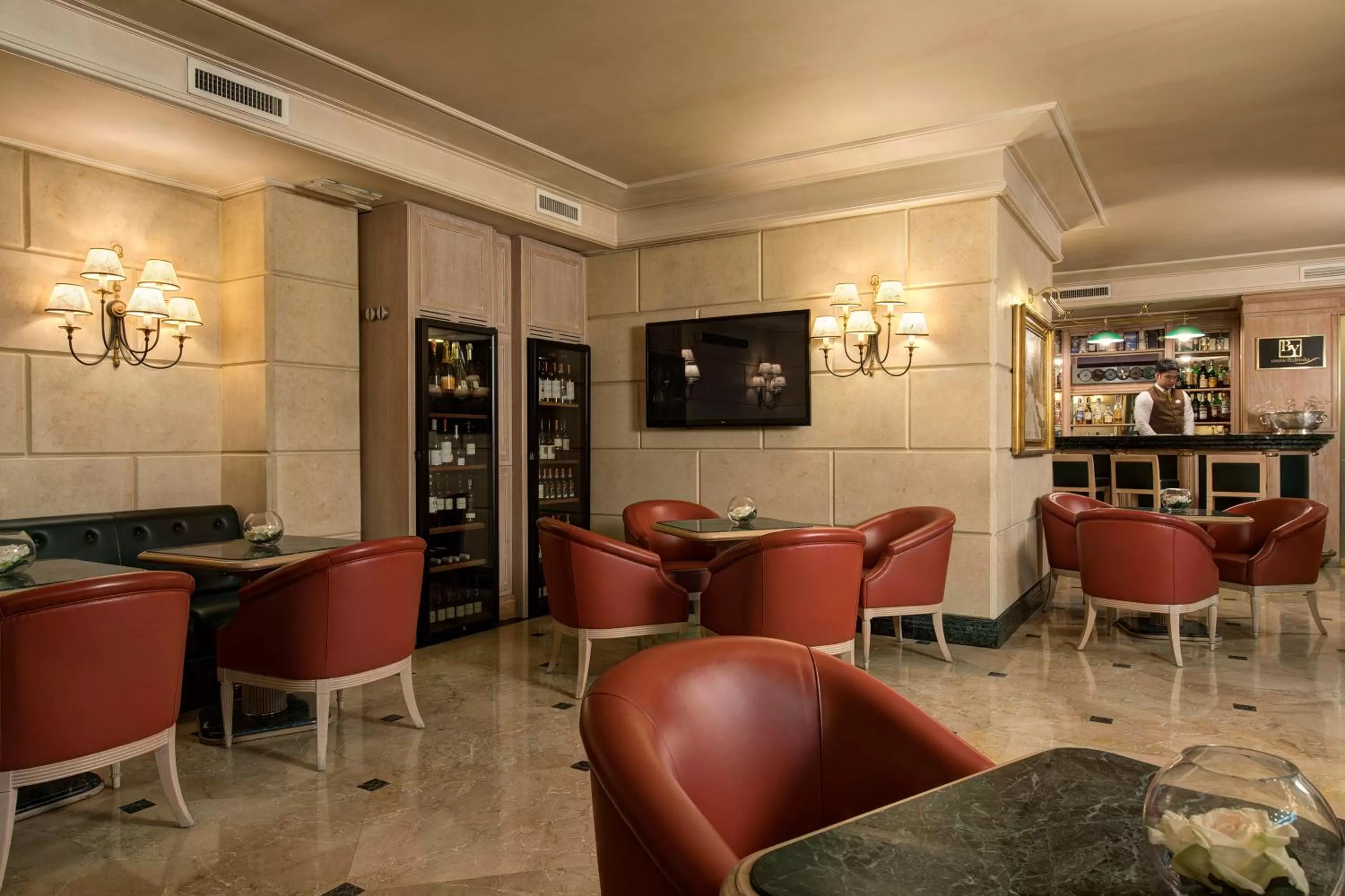 Lounge or bar in Hotel Capitol Milano