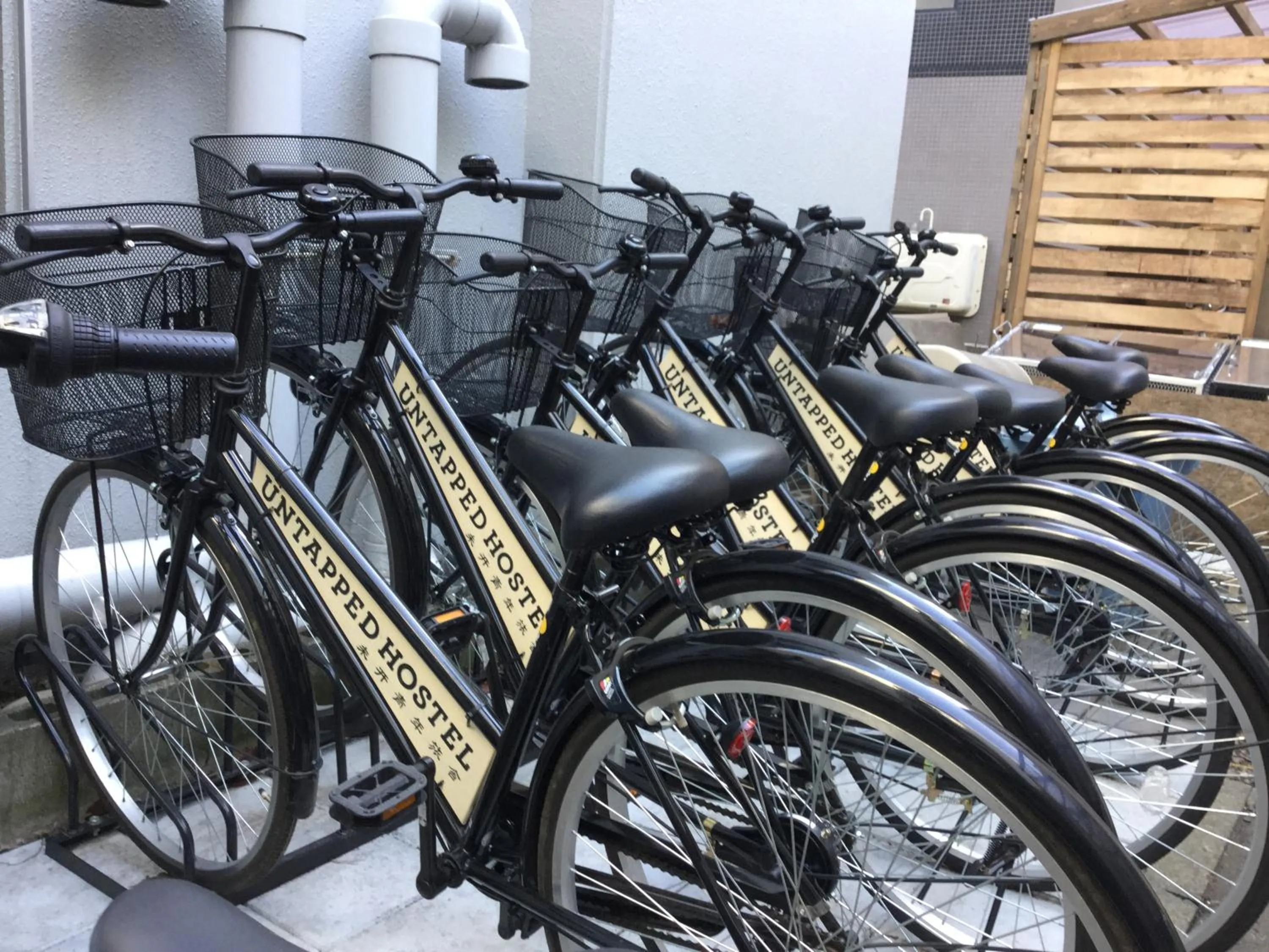 Cycling in Untapped Hostel