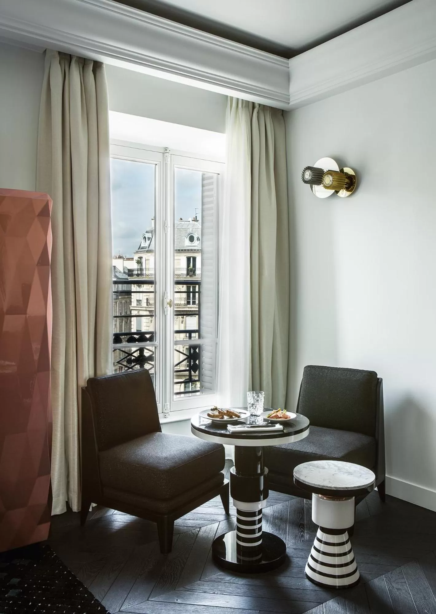 Living room in Fauchon l'Hôtel Paris