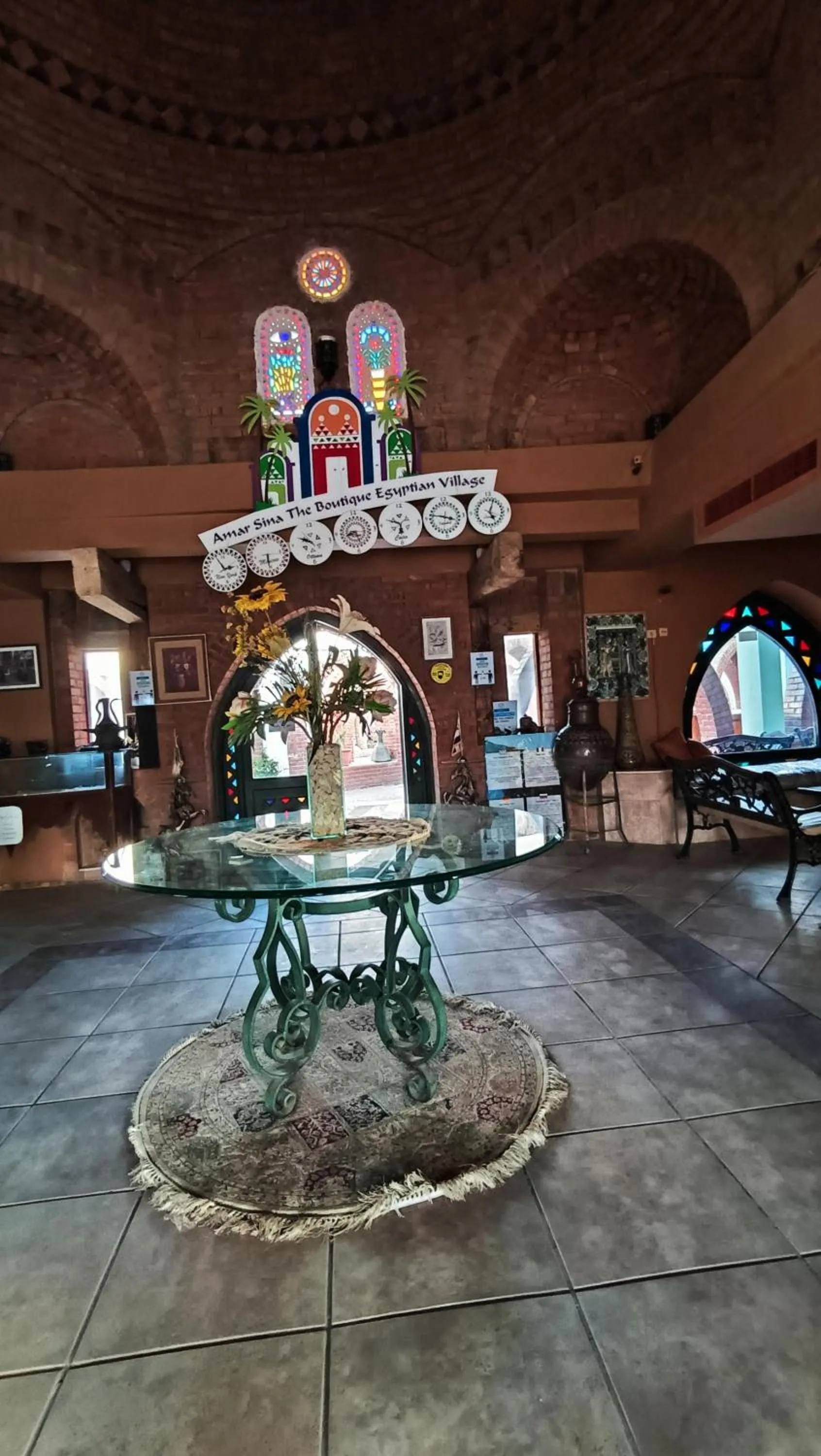 Property building in Amar Sina Boutique Egyptian Village