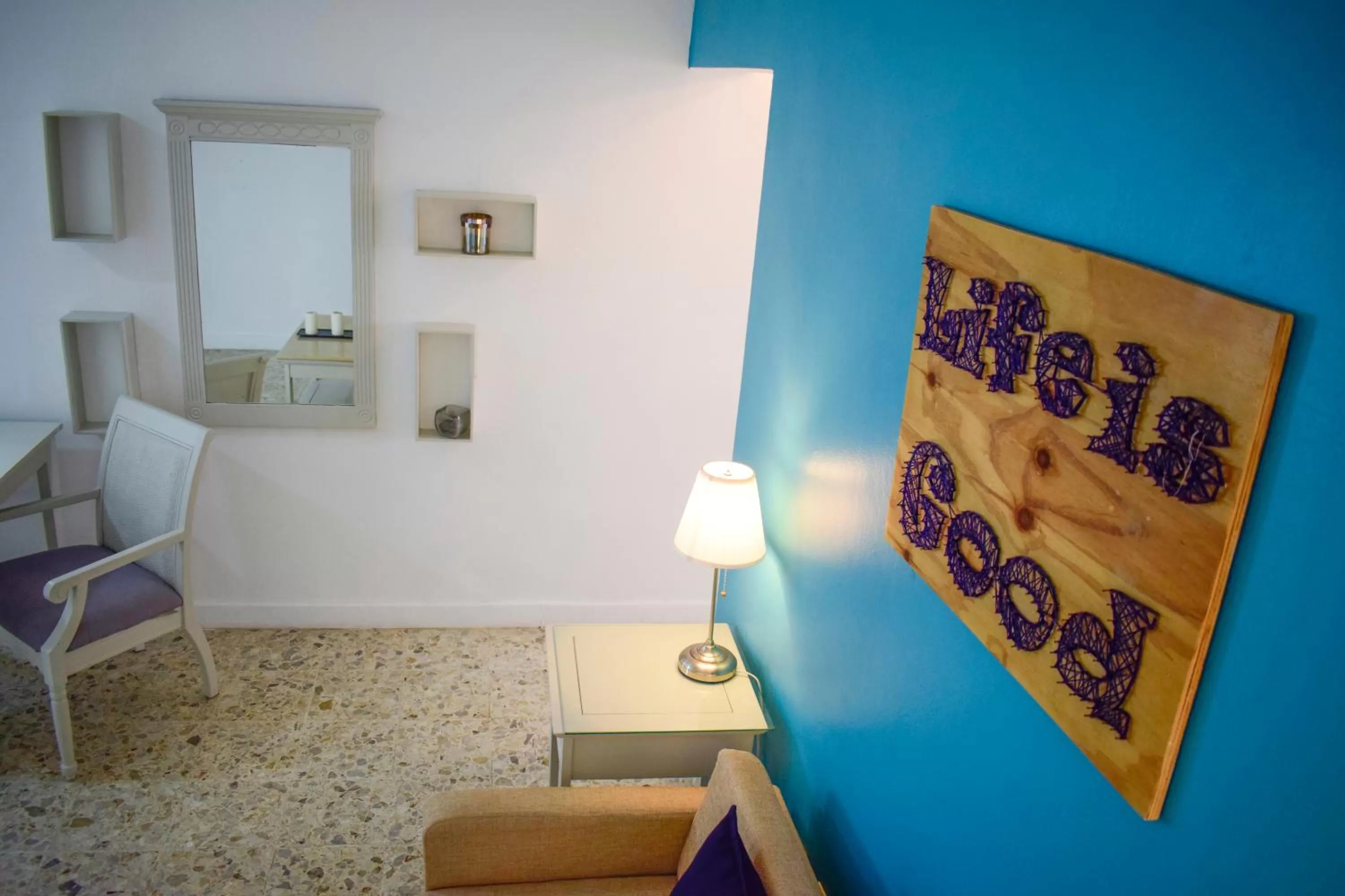 Living room in Green Coast Beach Hotel