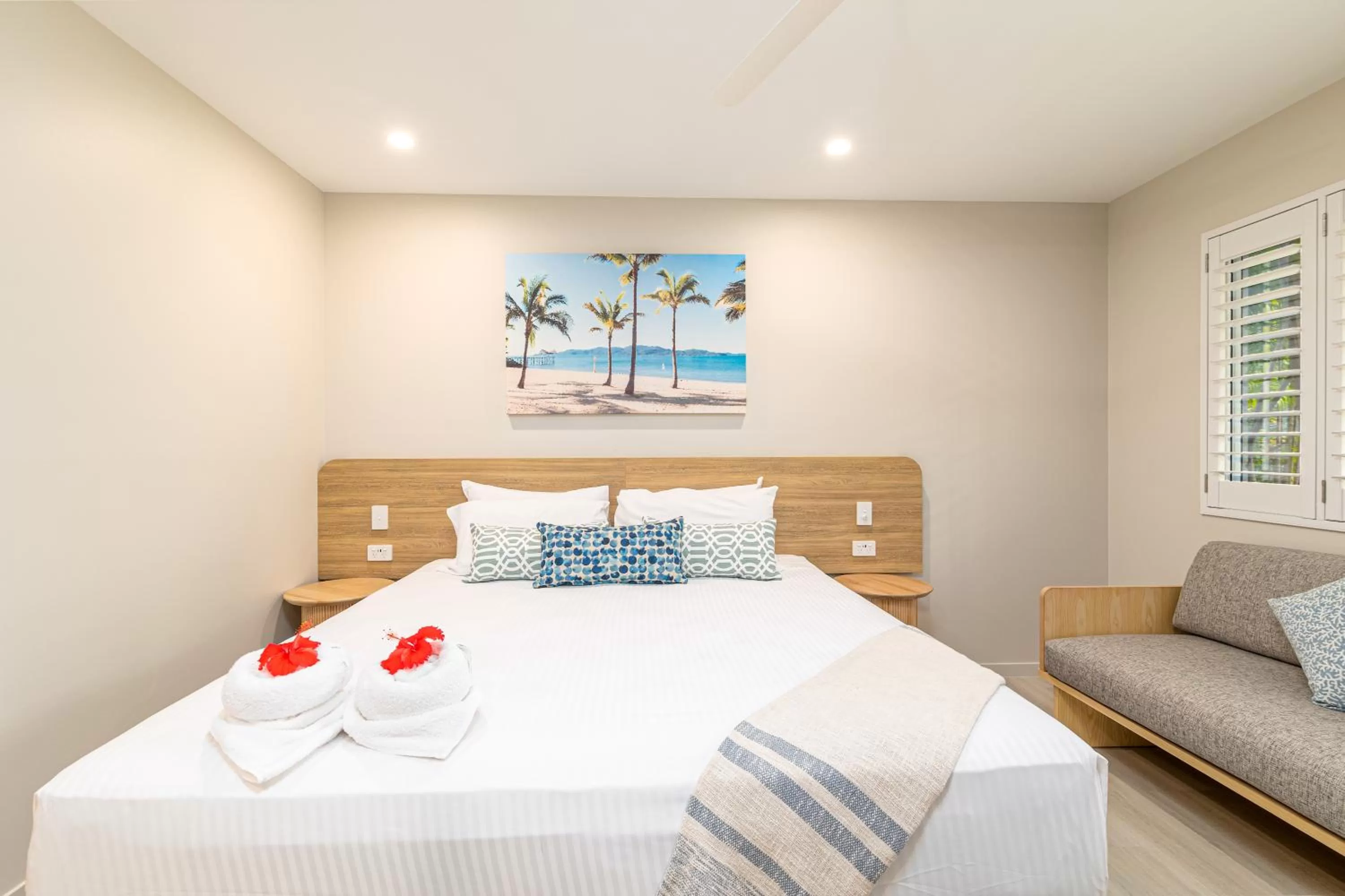 Bed in Seahaven Resort
