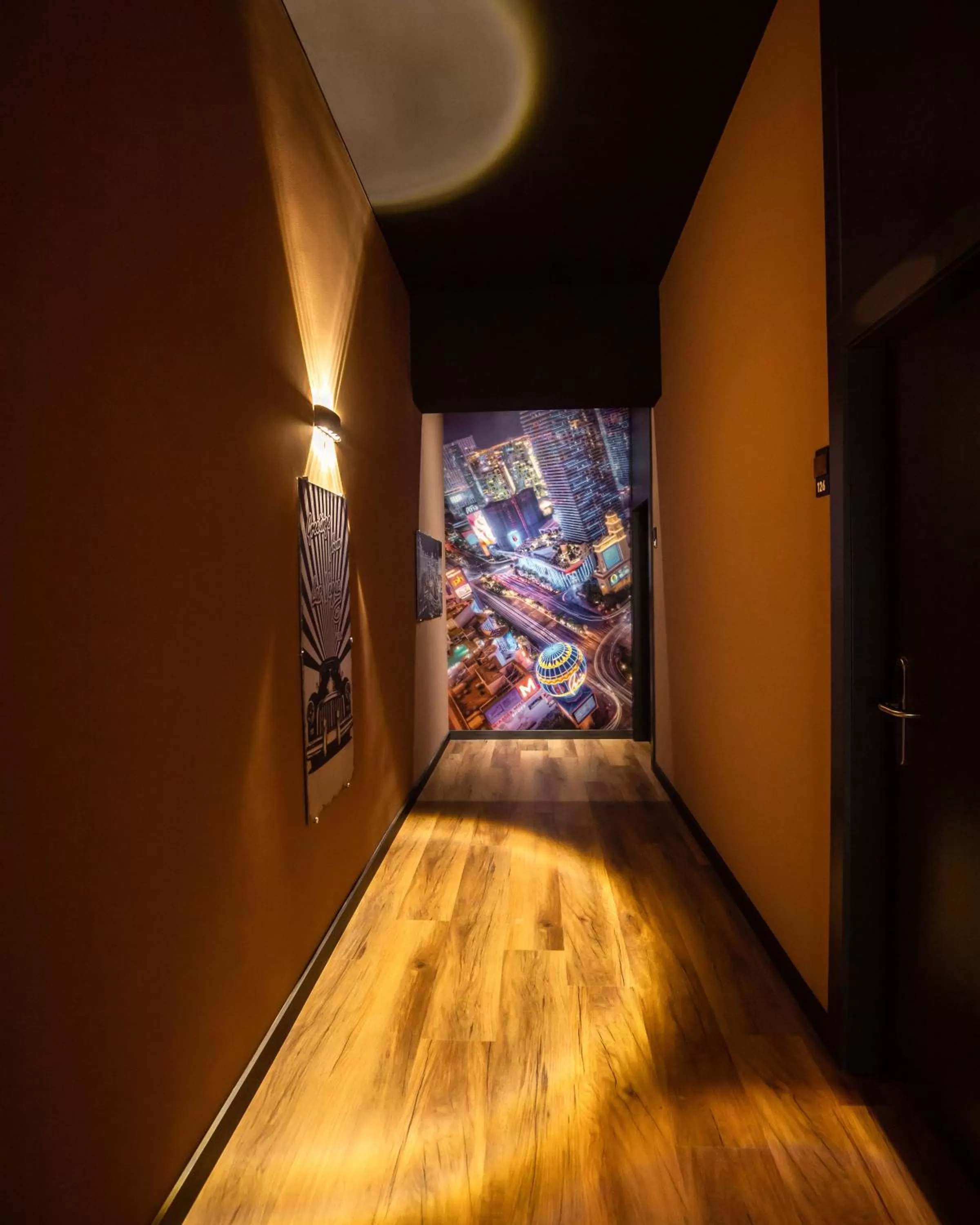 Decorative detail, Bed in 24Seven Hotel Schwabach