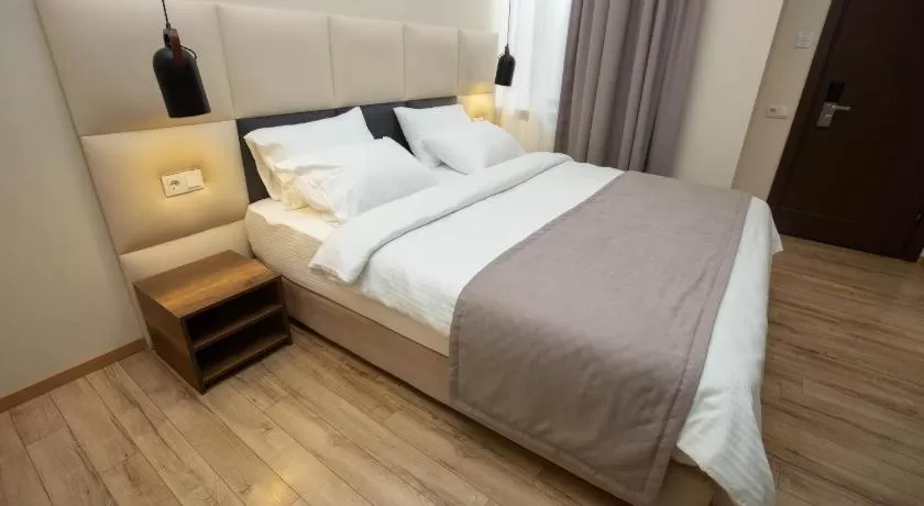 Bed in History Hotel Tbilisi