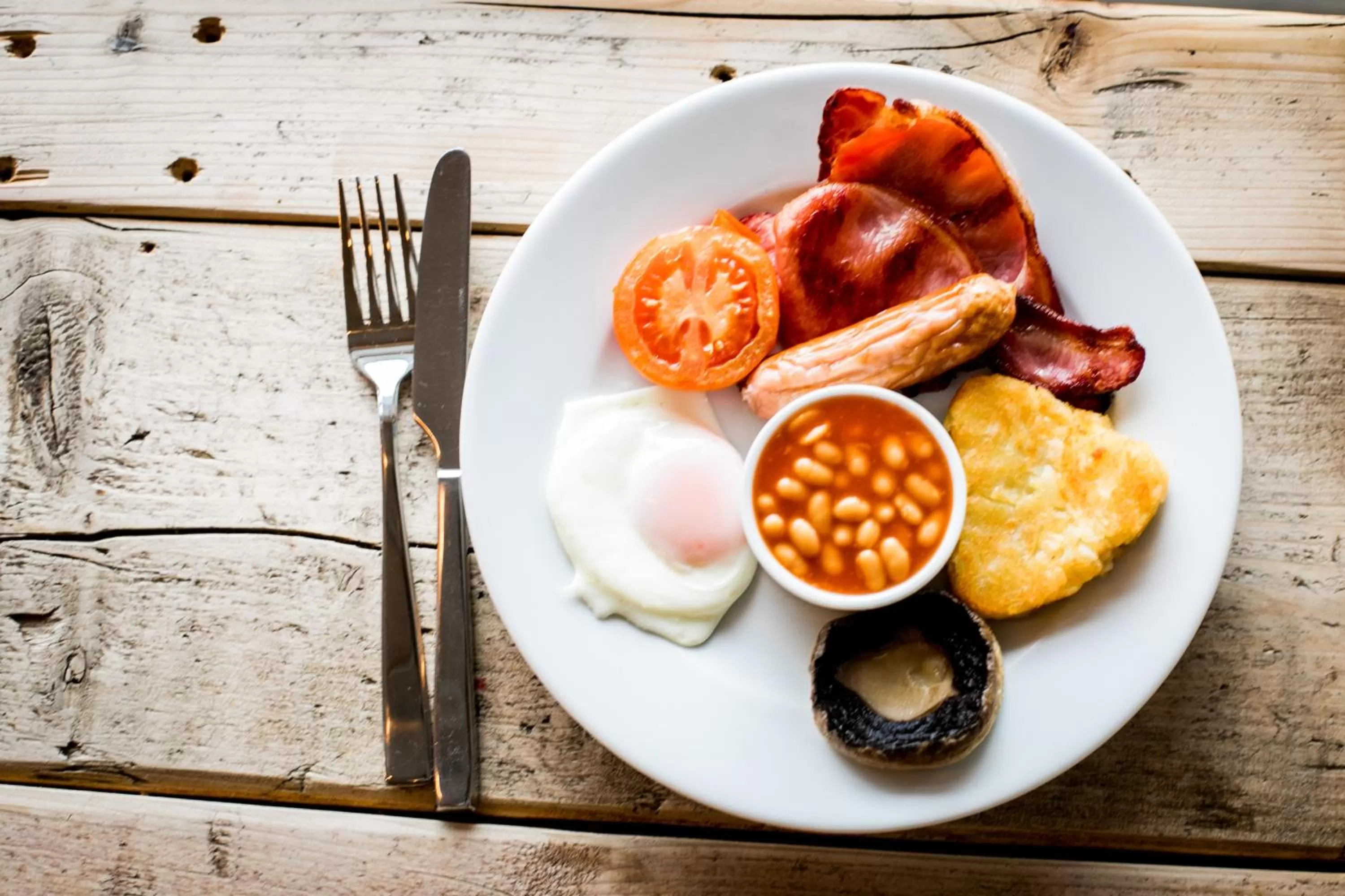 English/Irish breakfast in Pentire Newquay Cornwall Hotel