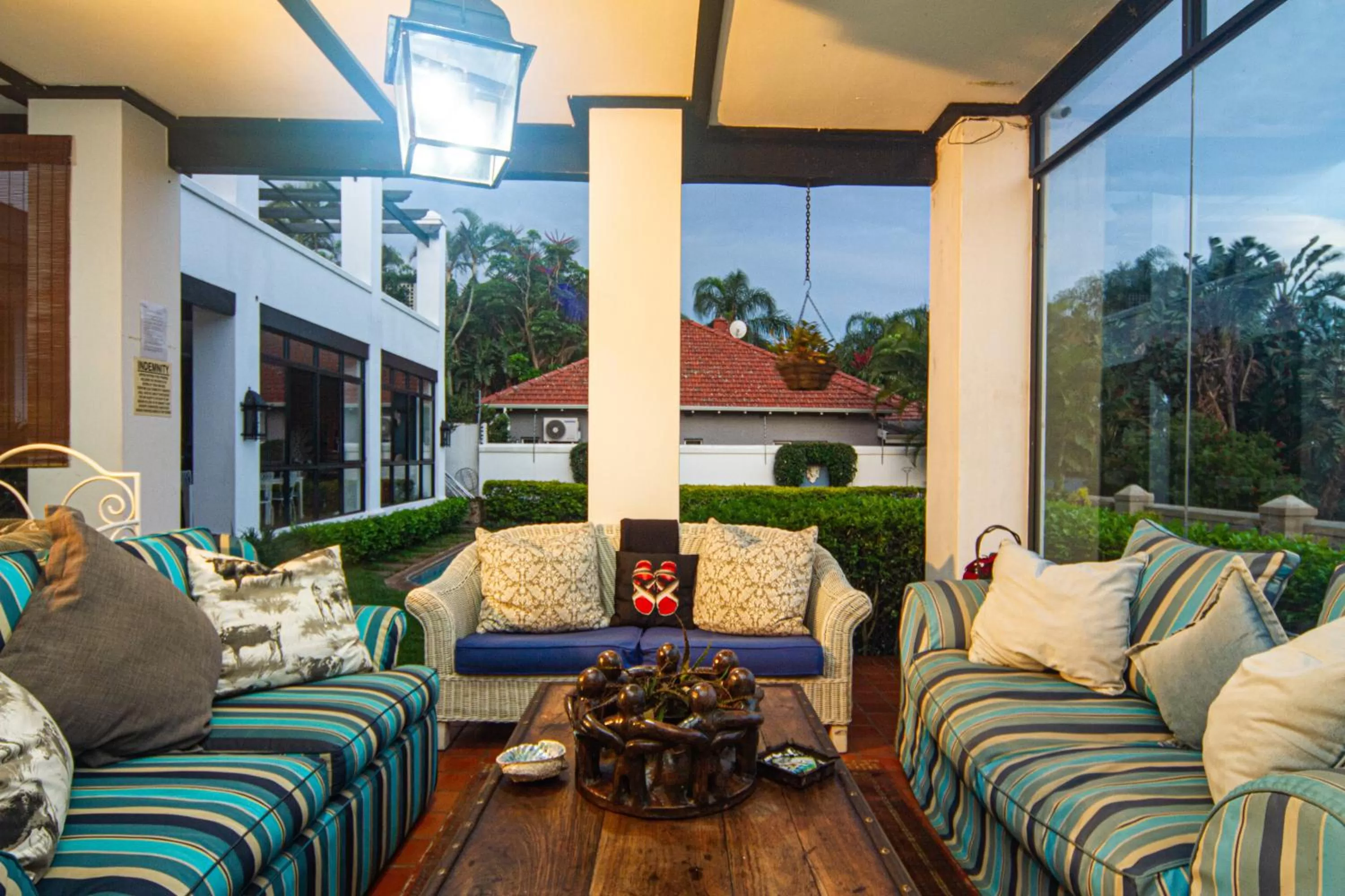 Seating area in Holland House B&B