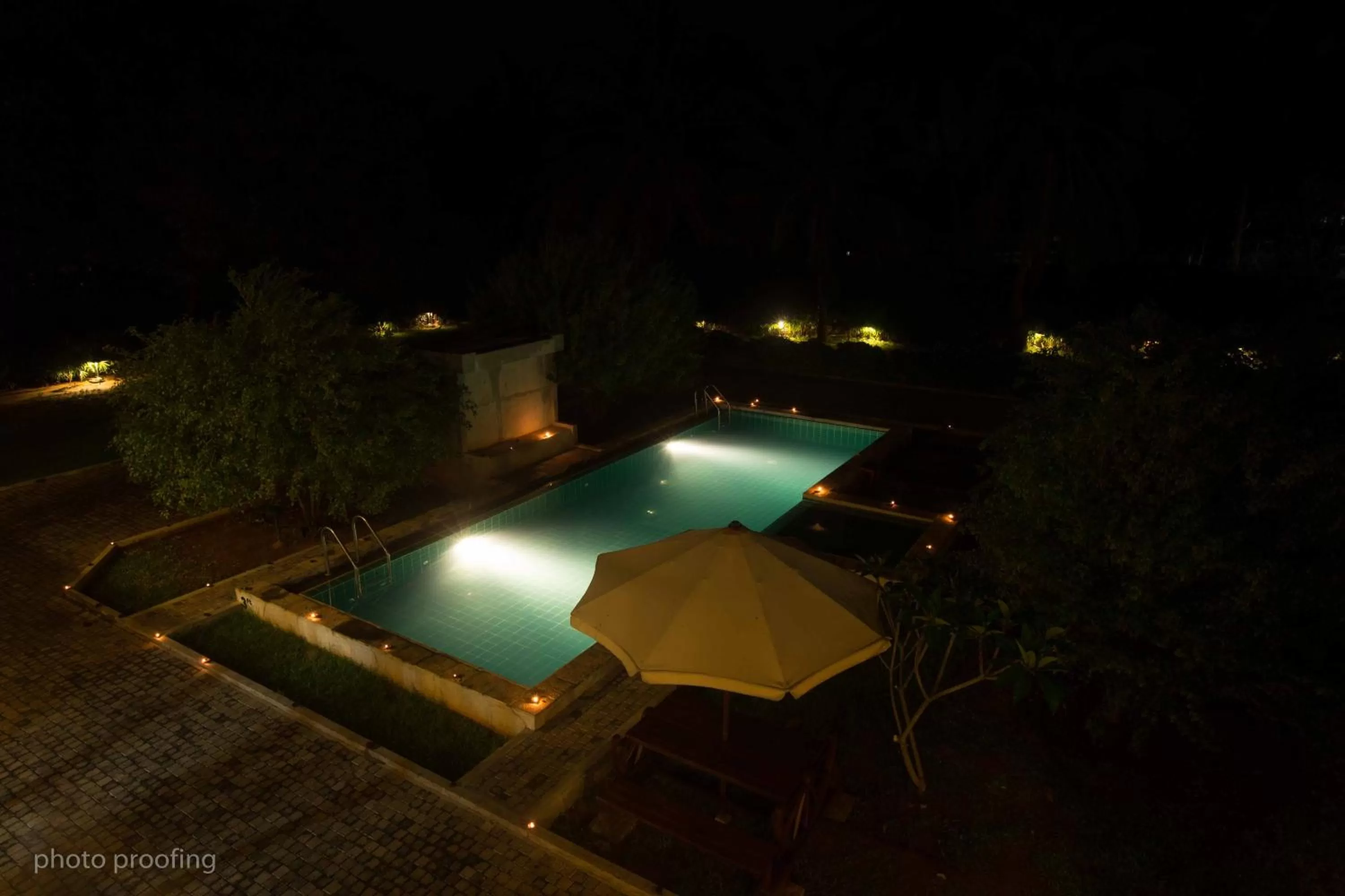 Swimming pool, Pool View in Jaffna Heritage Hotel