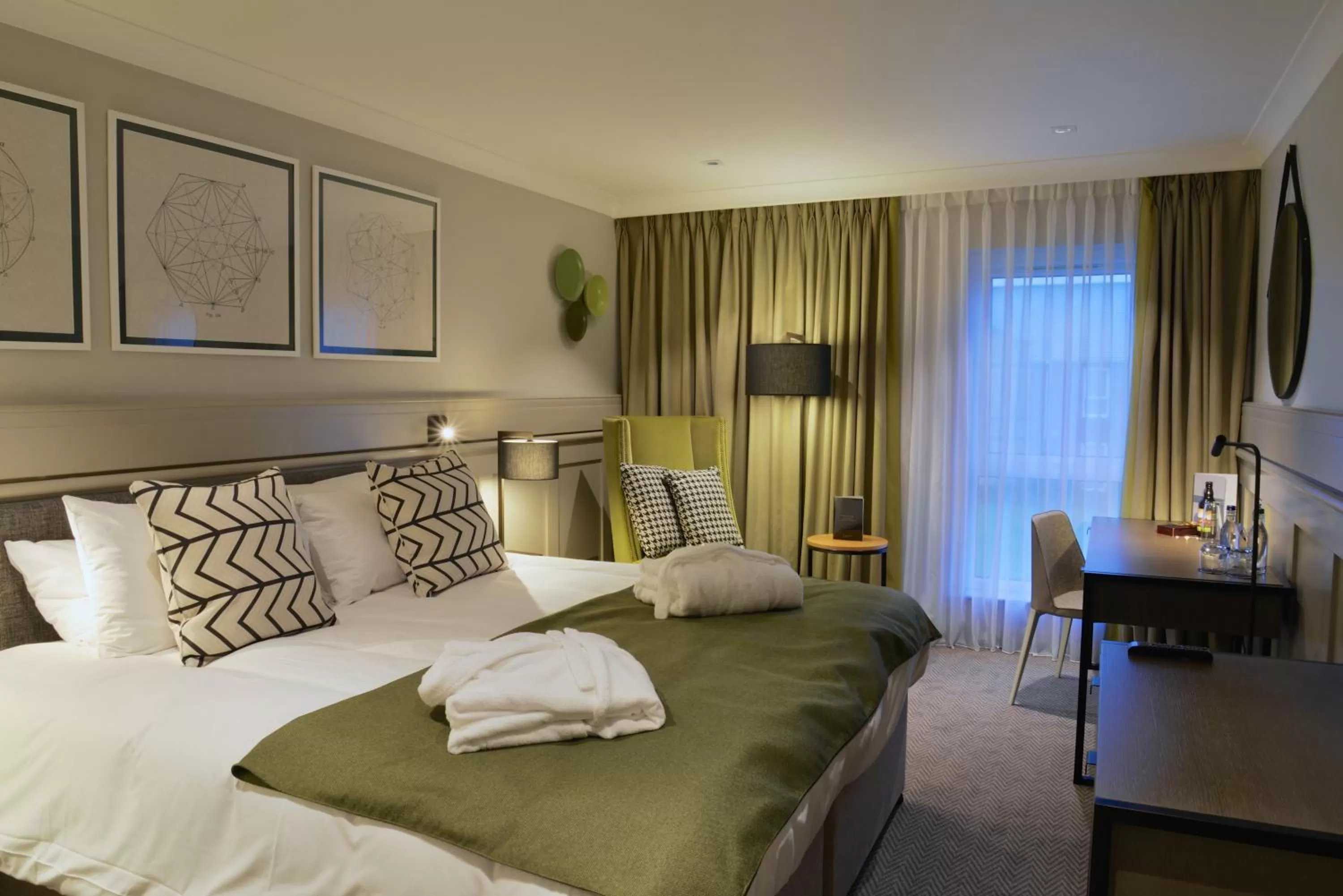 Photo of the whole room, Bed in De Vere Cranage Estate