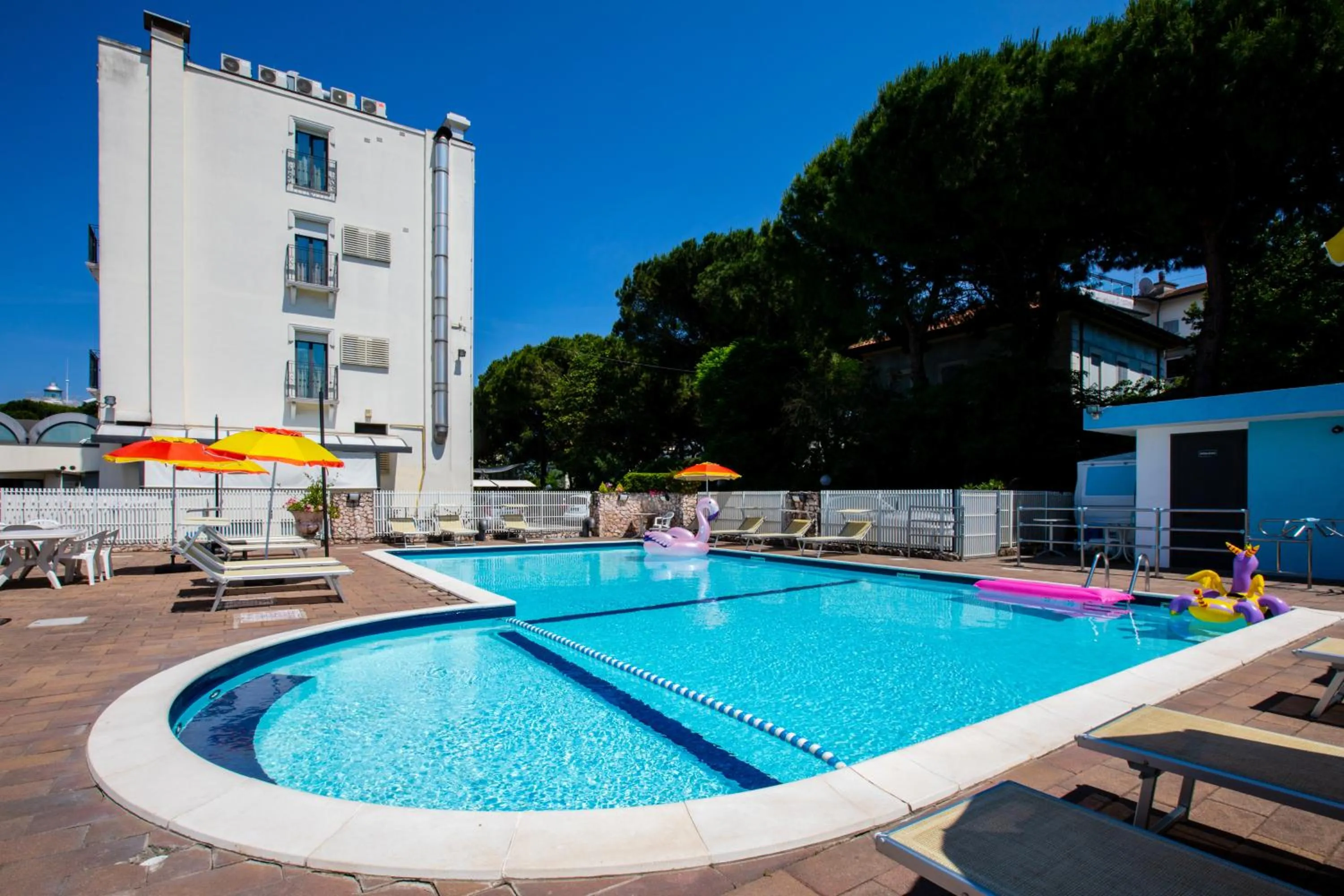 Swimming pool in Miramare Hotel Ristorante Convegni