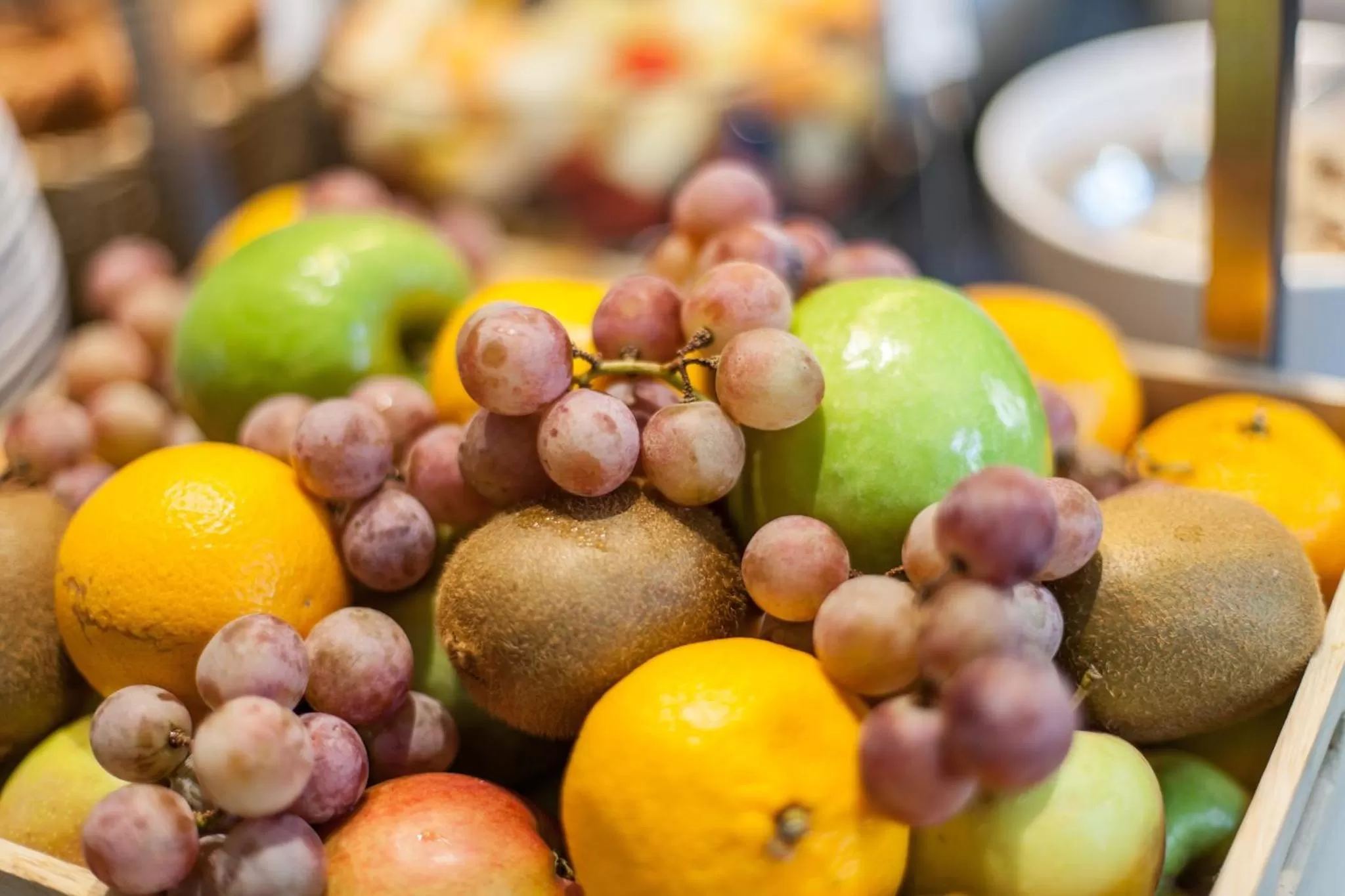 Buffet breakfast in Hotel Freiraum