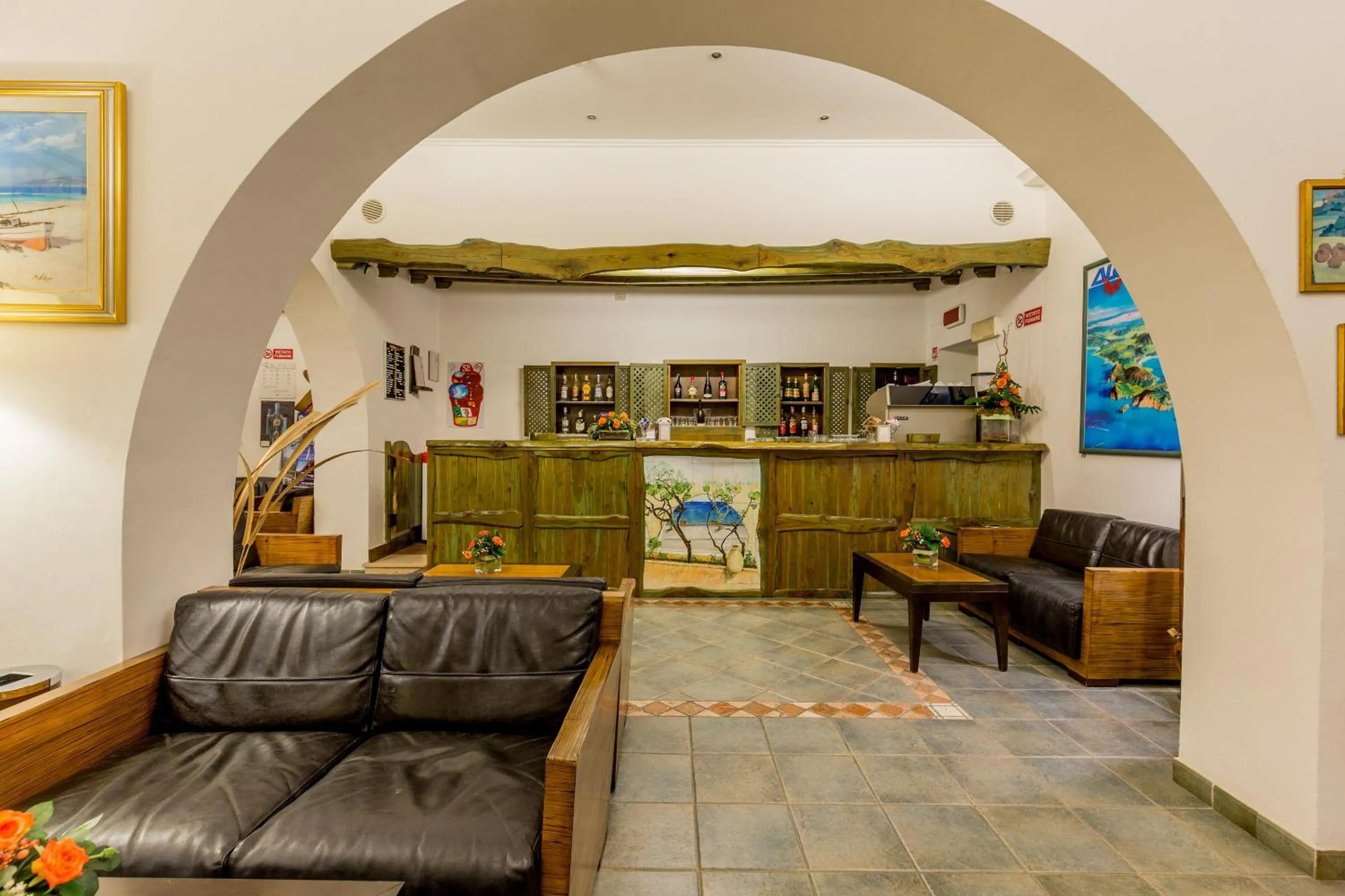 Lobby or reception in Hotel El Balear