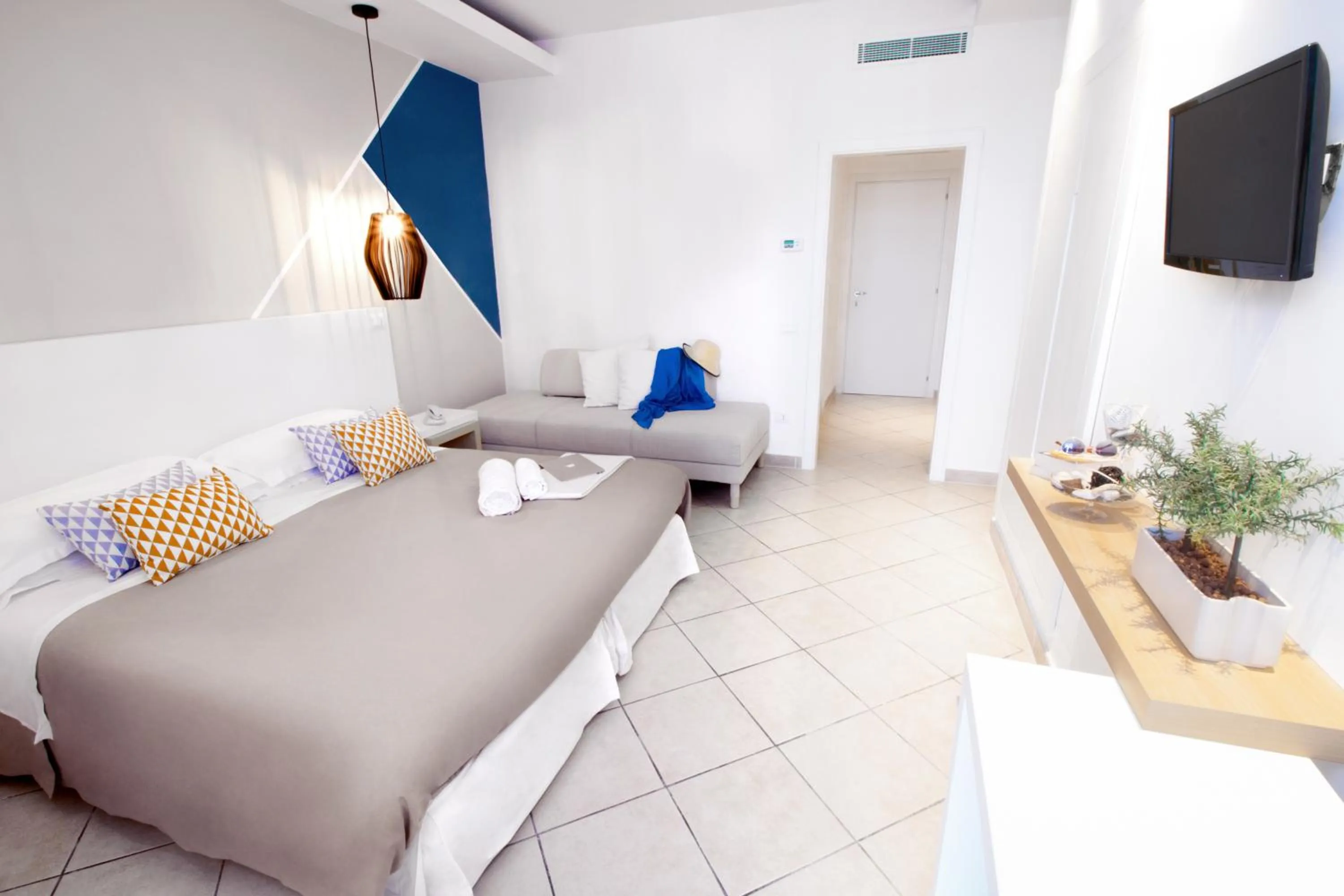 Bedroom, Bed in Hotel Rivage