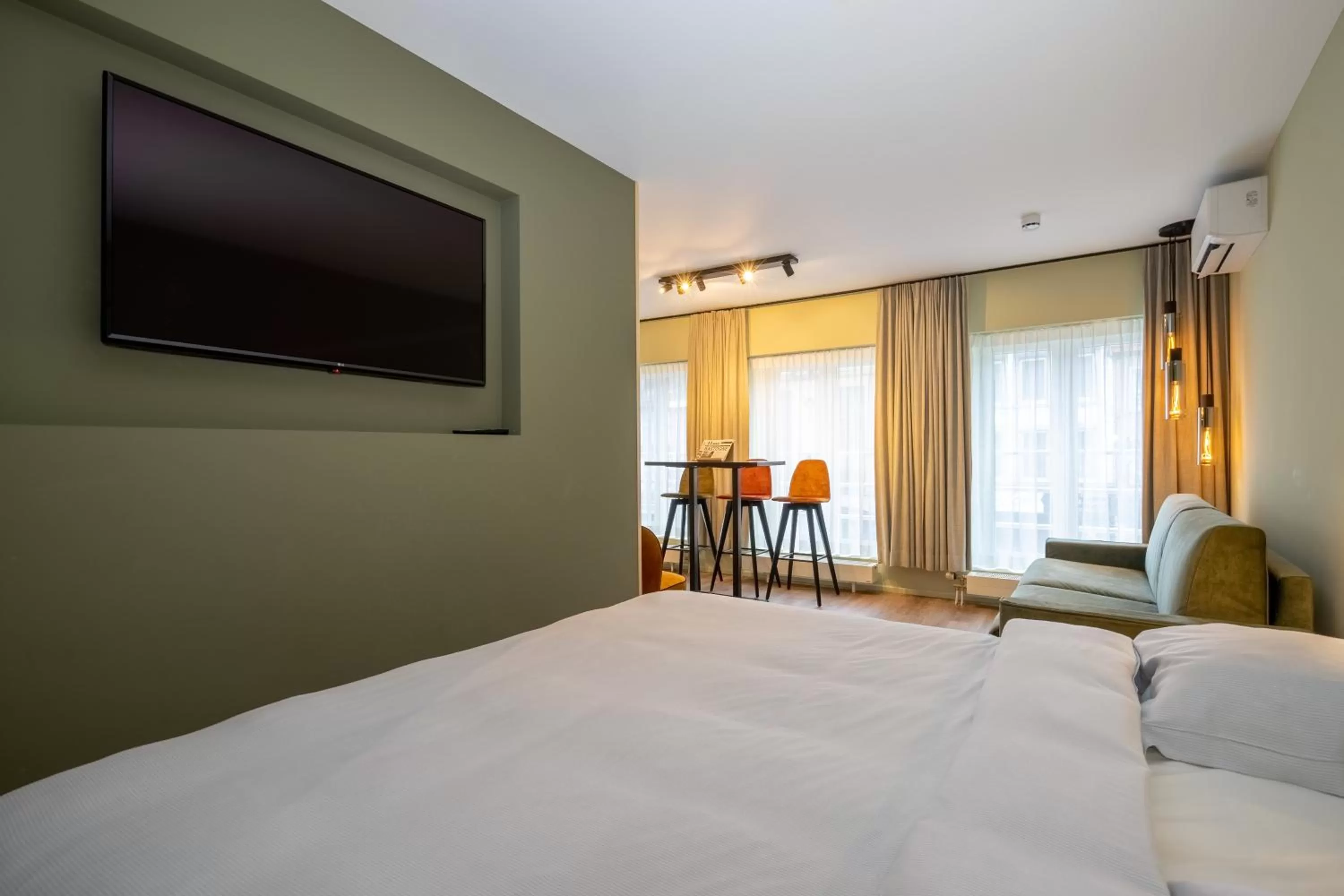 Bedroom, Bed in Appart hôtel En Ville