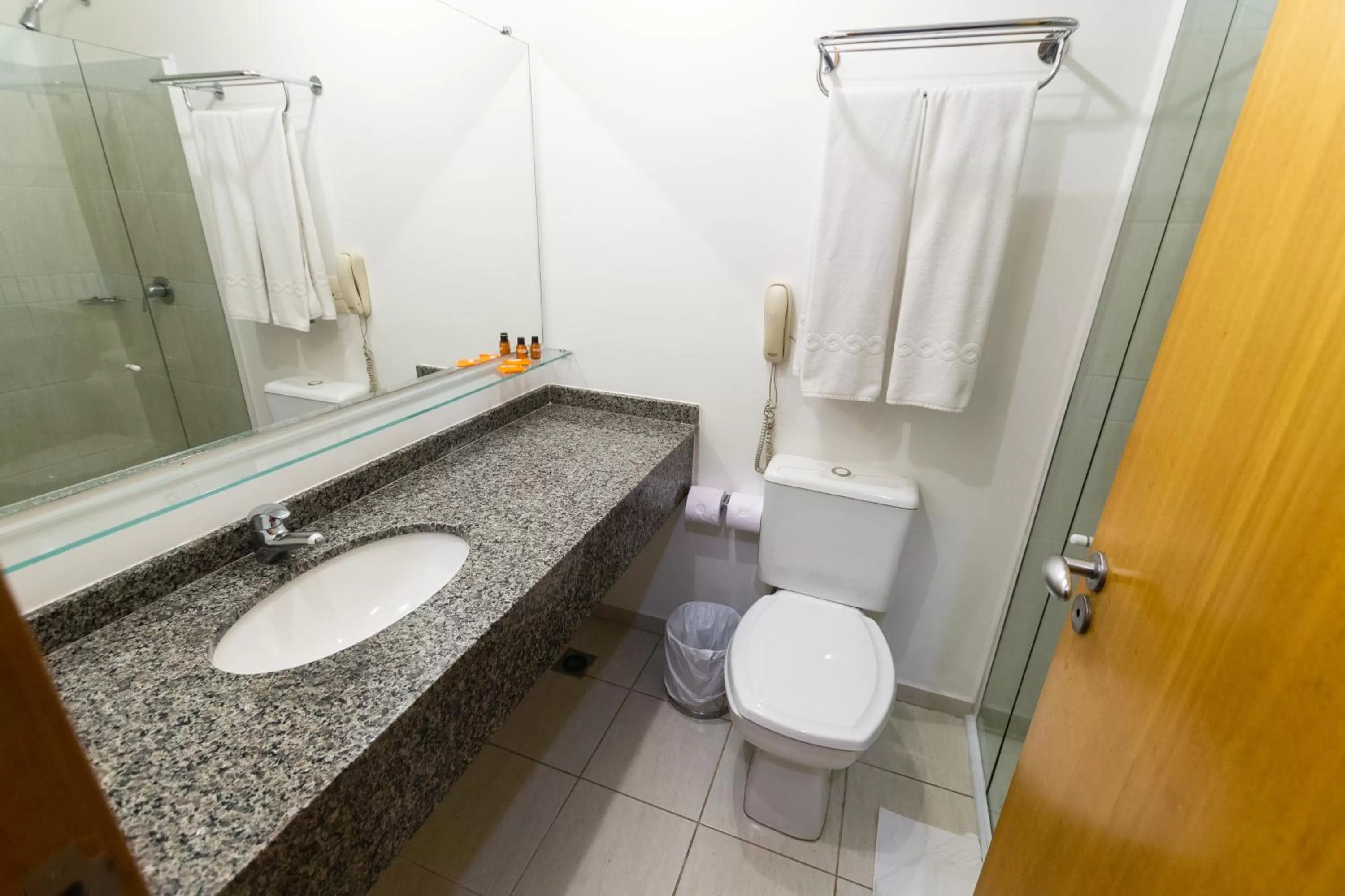 Toilet in Hotel Campo Largo Express