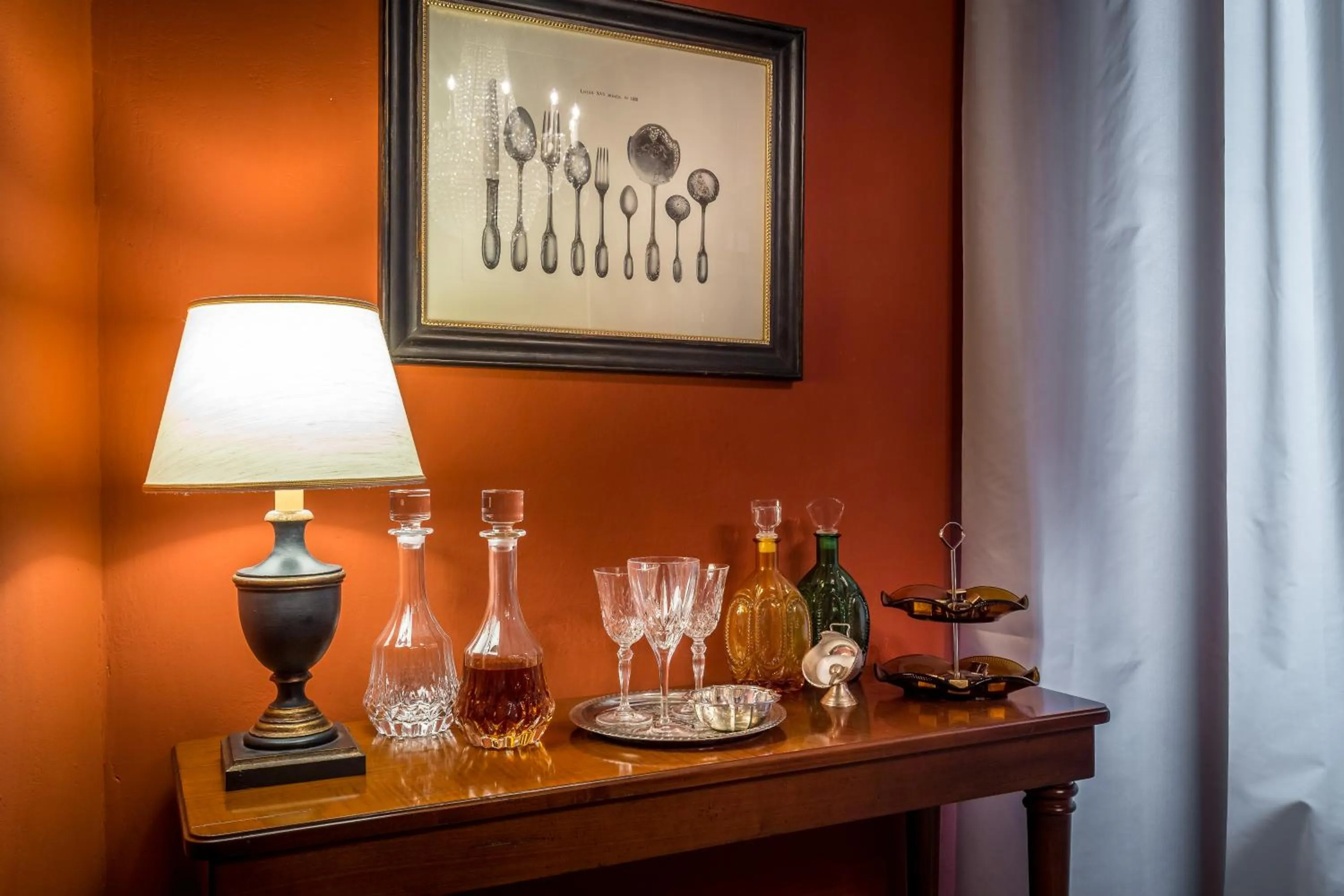 Decorative detail in Palazzo Ridolfi - Residenza d'Epoca