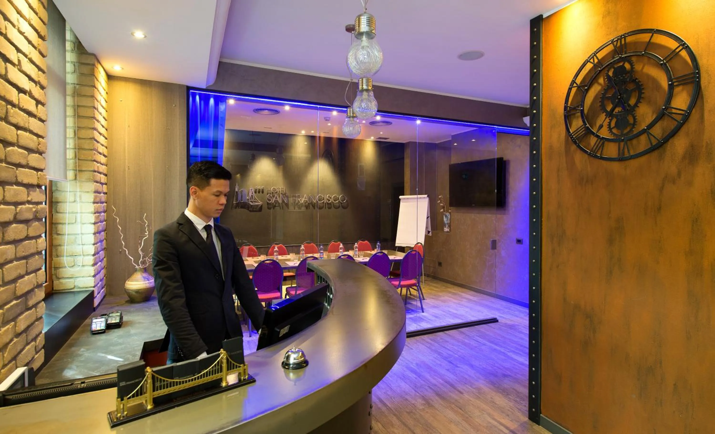 Lobby or reception in Hotel San Francisco