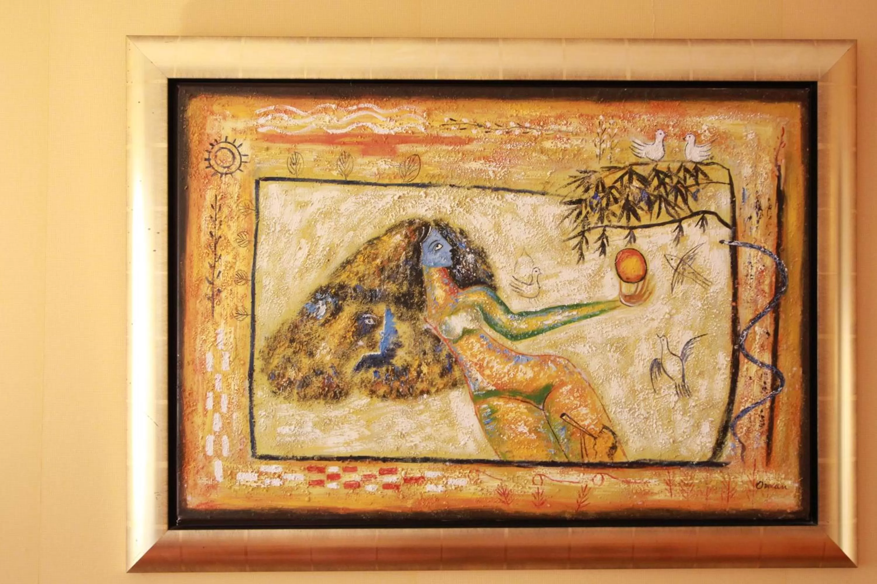 Decorative detail in Hardtwald Hotel