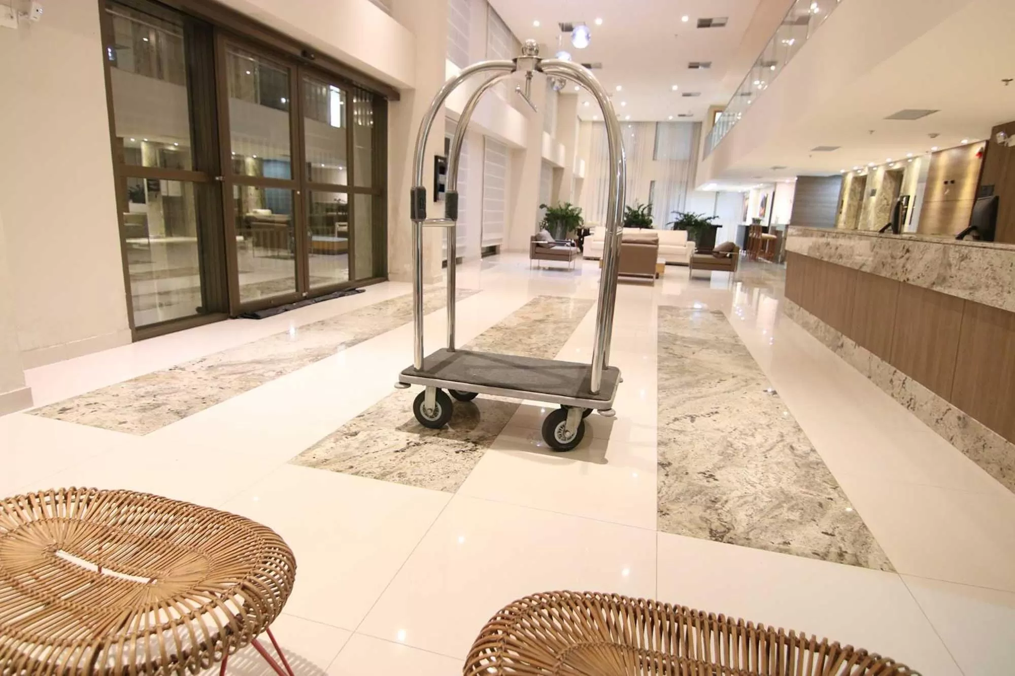 Lobby or reception in Samba Linhares