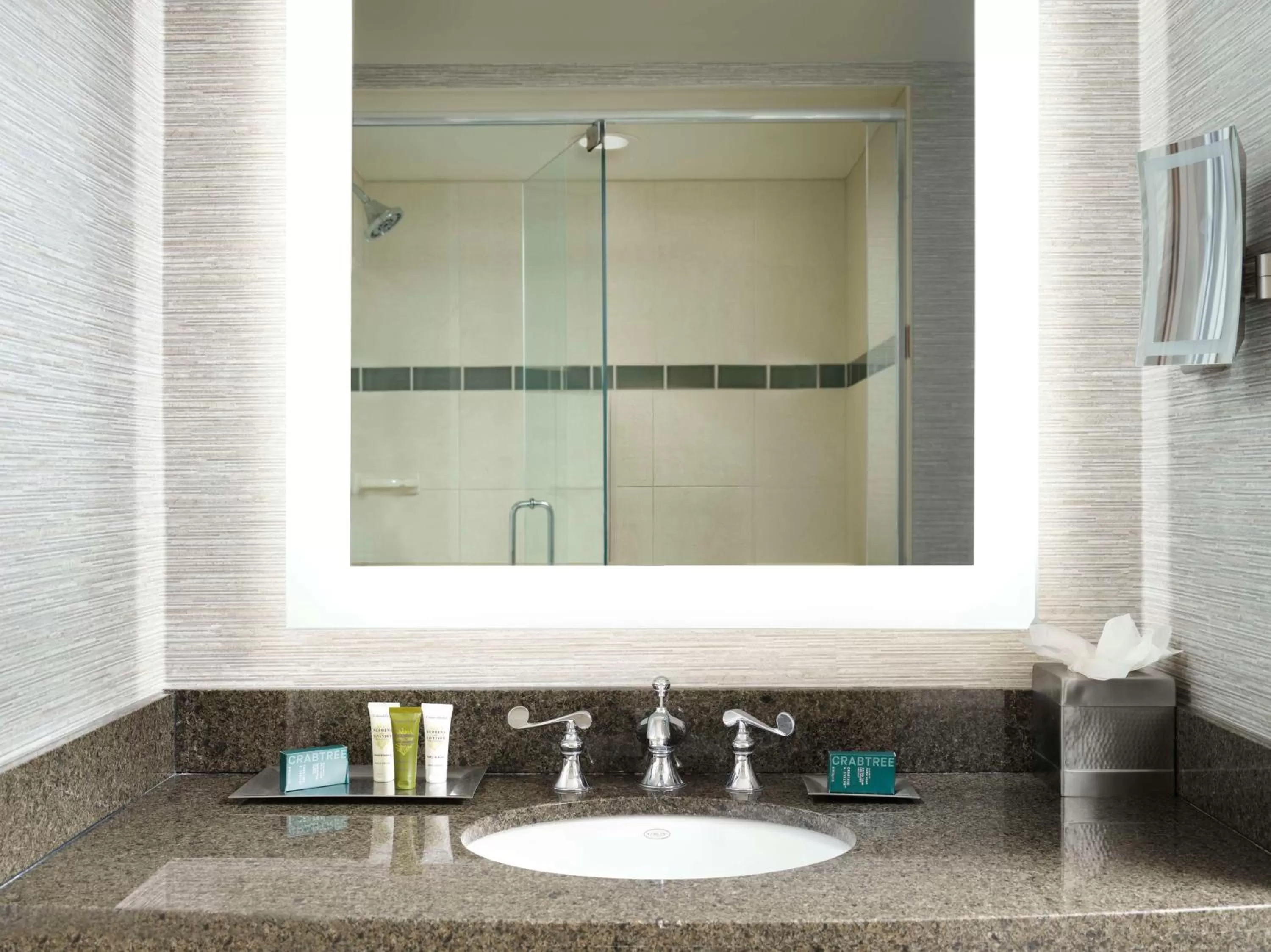 Bathroom in Hilton Virginia Beach Oceanfront