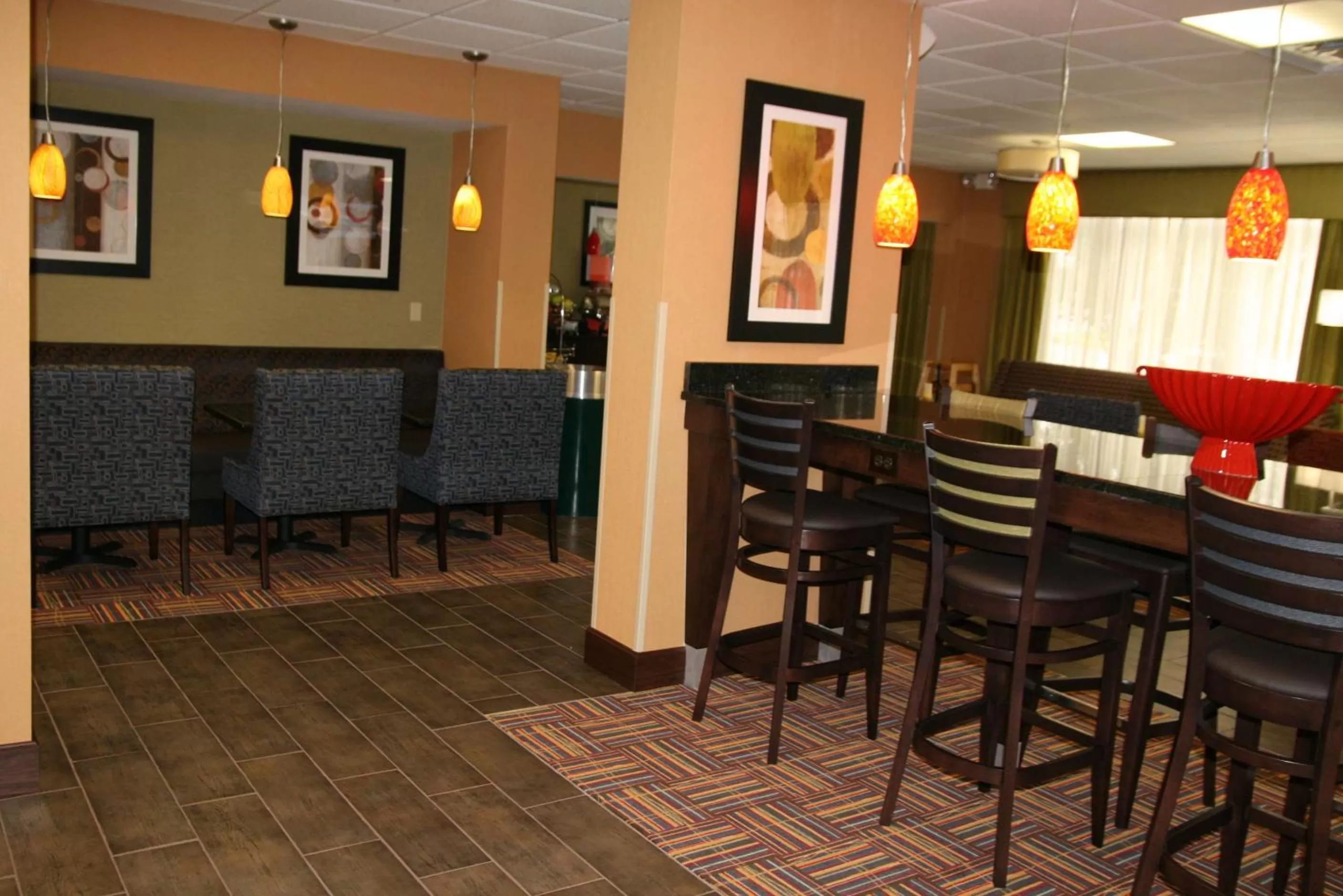 Lobby or reception in Hampton Inn Youngstown-North
