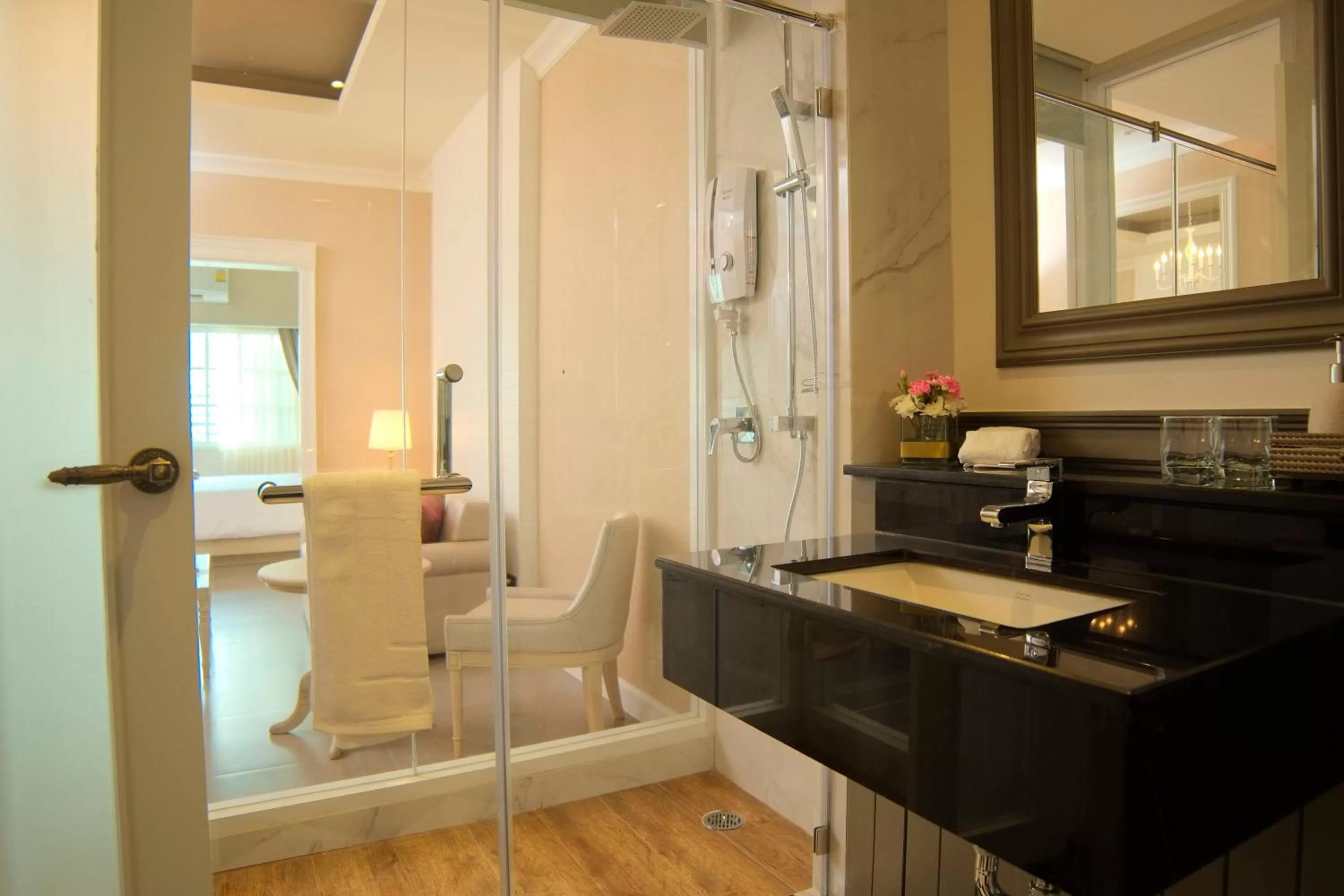 Bathroom in The Raya Surawong Bangkok