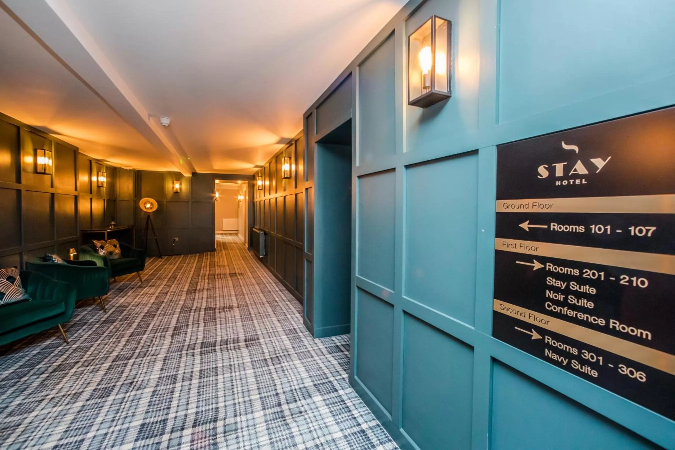 Lobby or reception in Stay Hotel