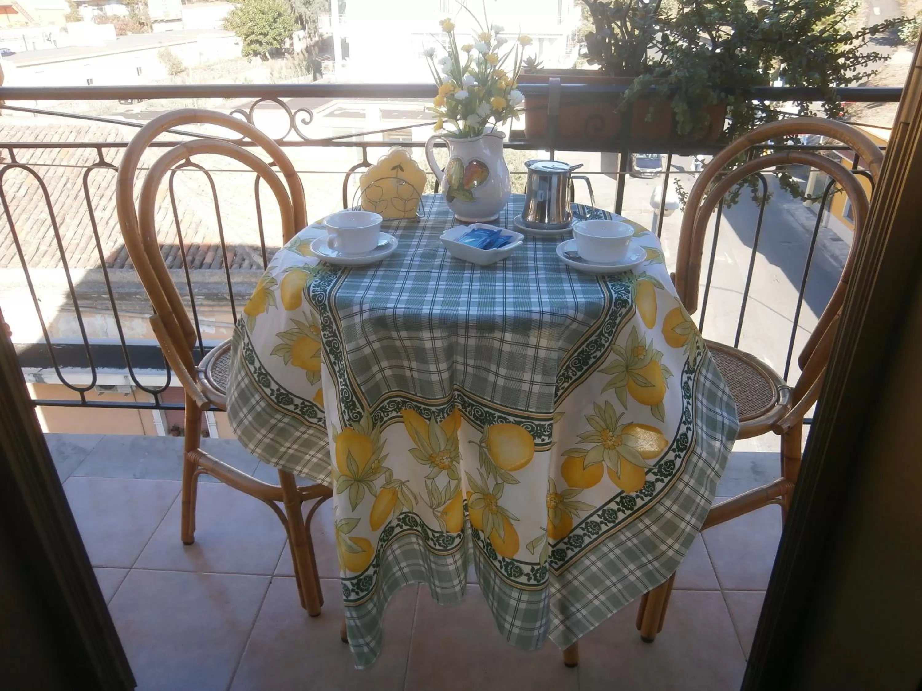Balcony/Terrace in Hotel Pensione Cundari