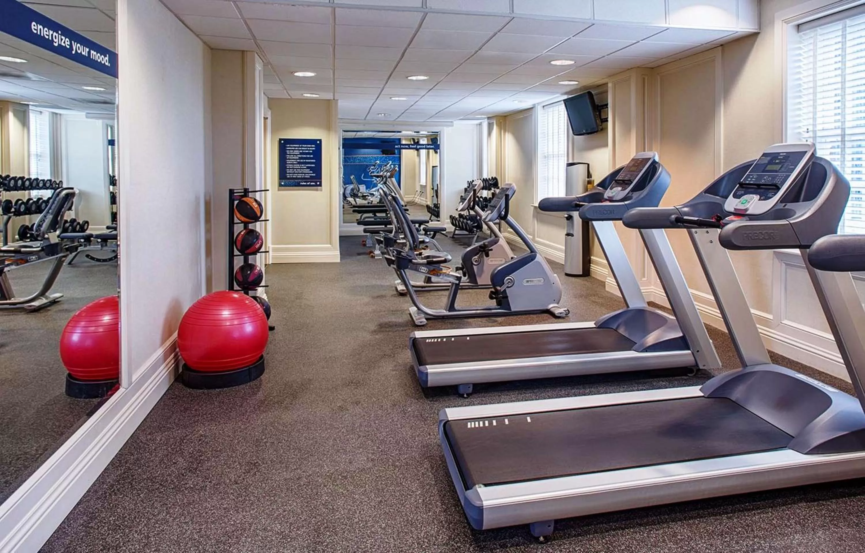 Fitness centre/facilities in Hampton Inn & Suites Birmingham-Downtown-Tutwiler