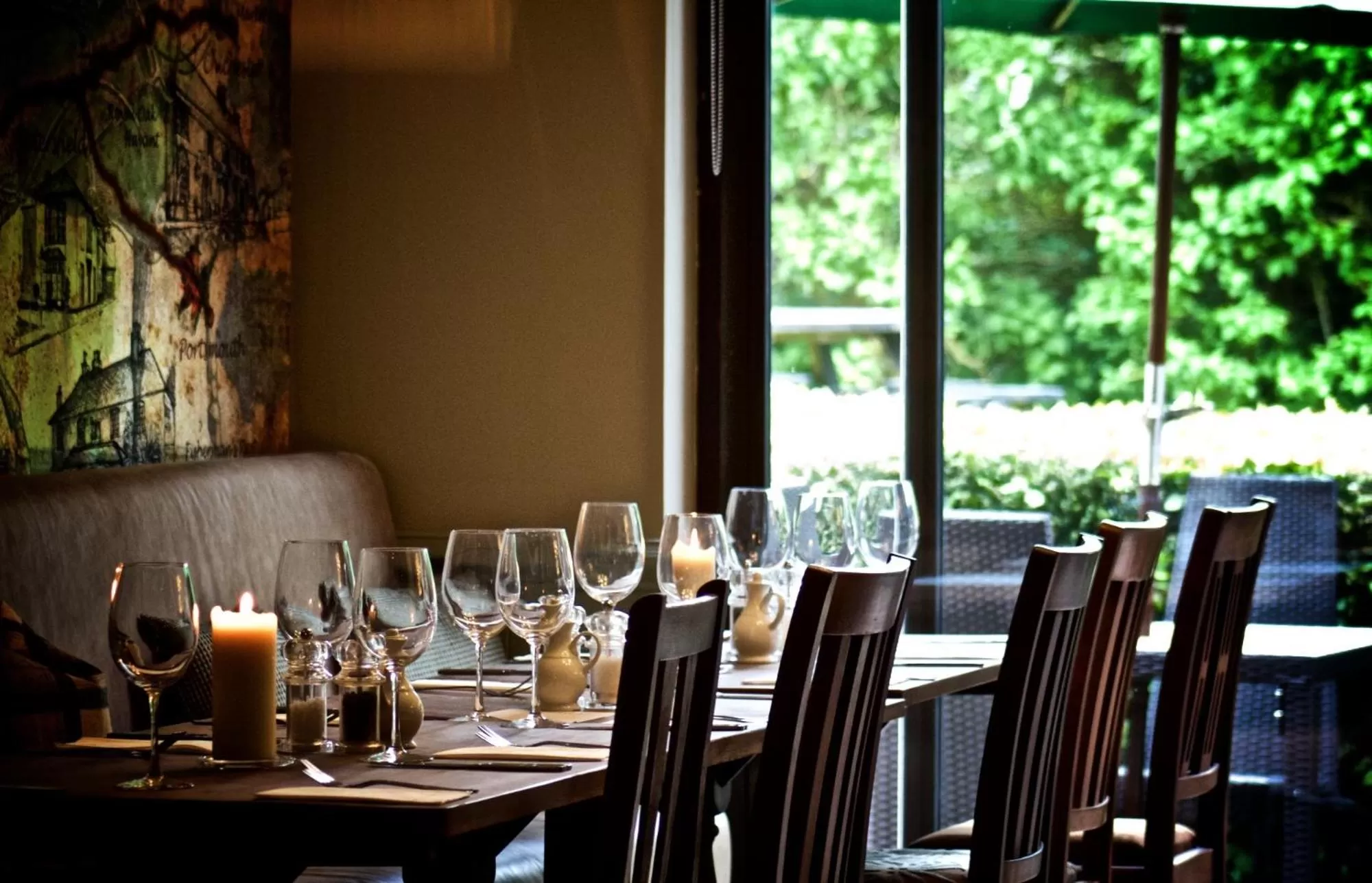 Dining area in Dog House by Chef & Brewer Collection