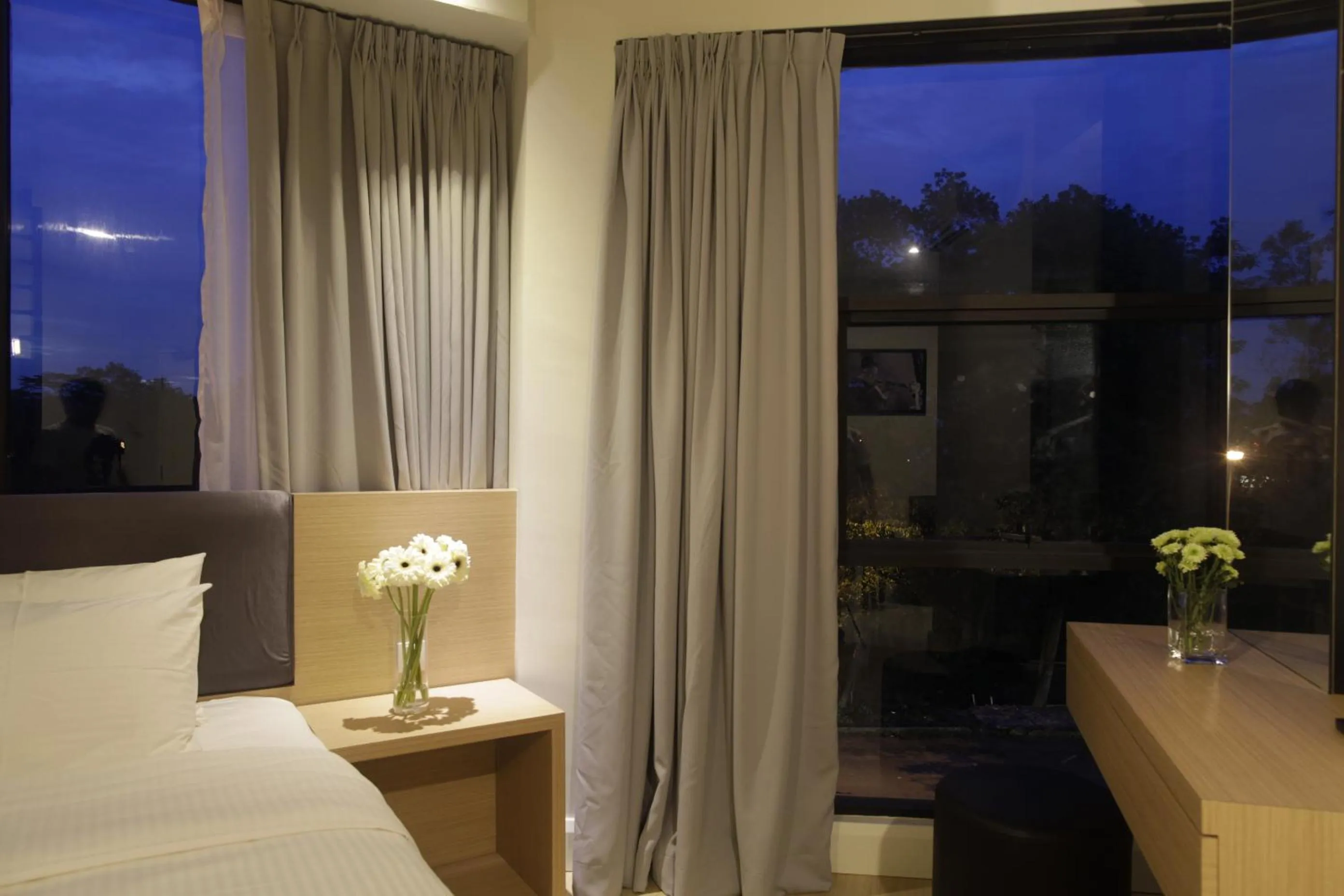 Bed in I am Jazz Hotel