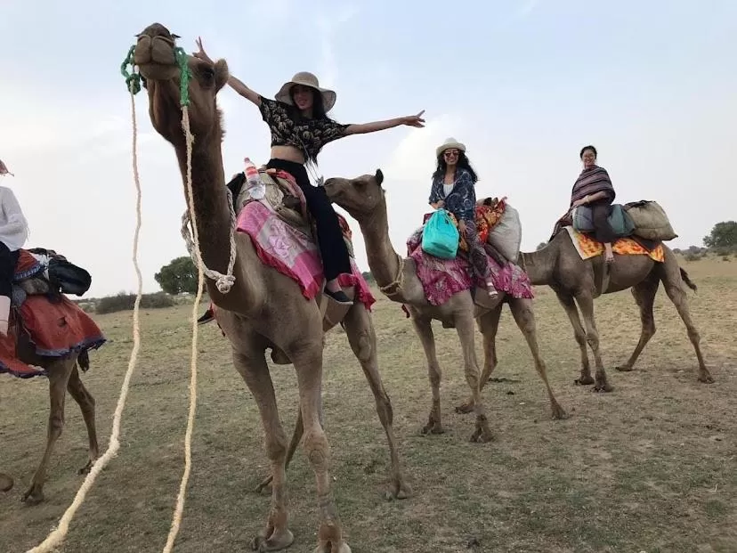 Horseback Riding in Hotel Murad Haveli