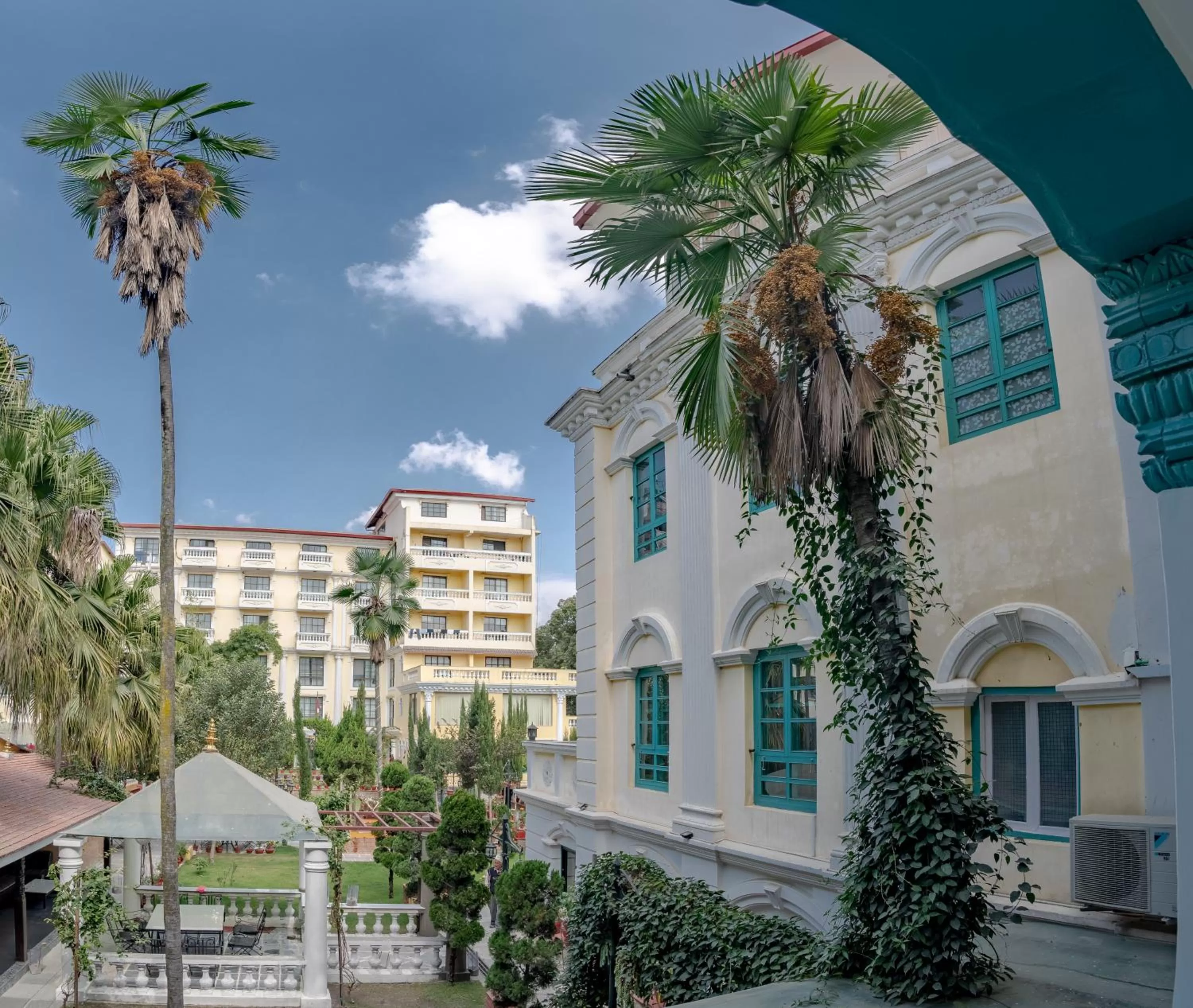 Garden view in Kathmandu Guest House by KGH Group