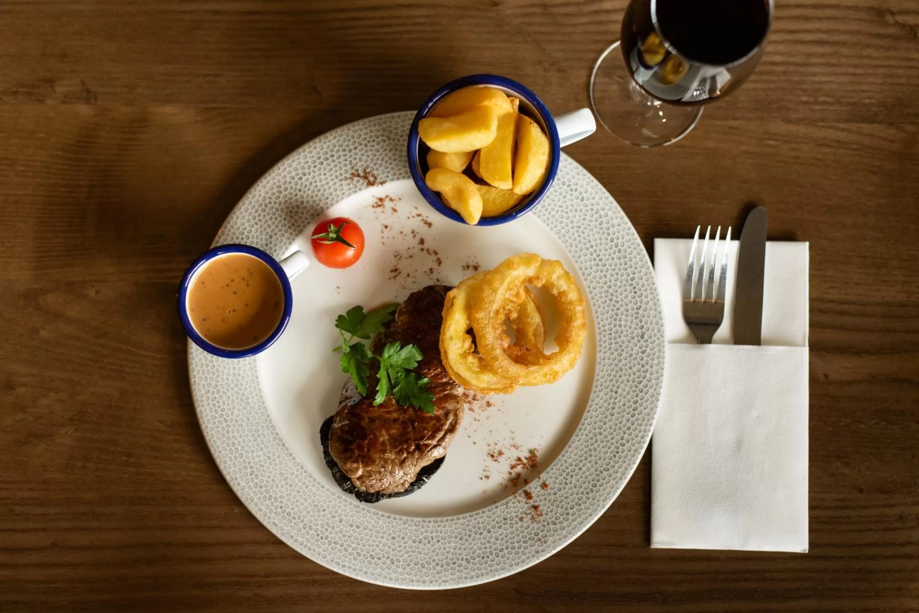 Food close-up in Waterford Viking Hotel