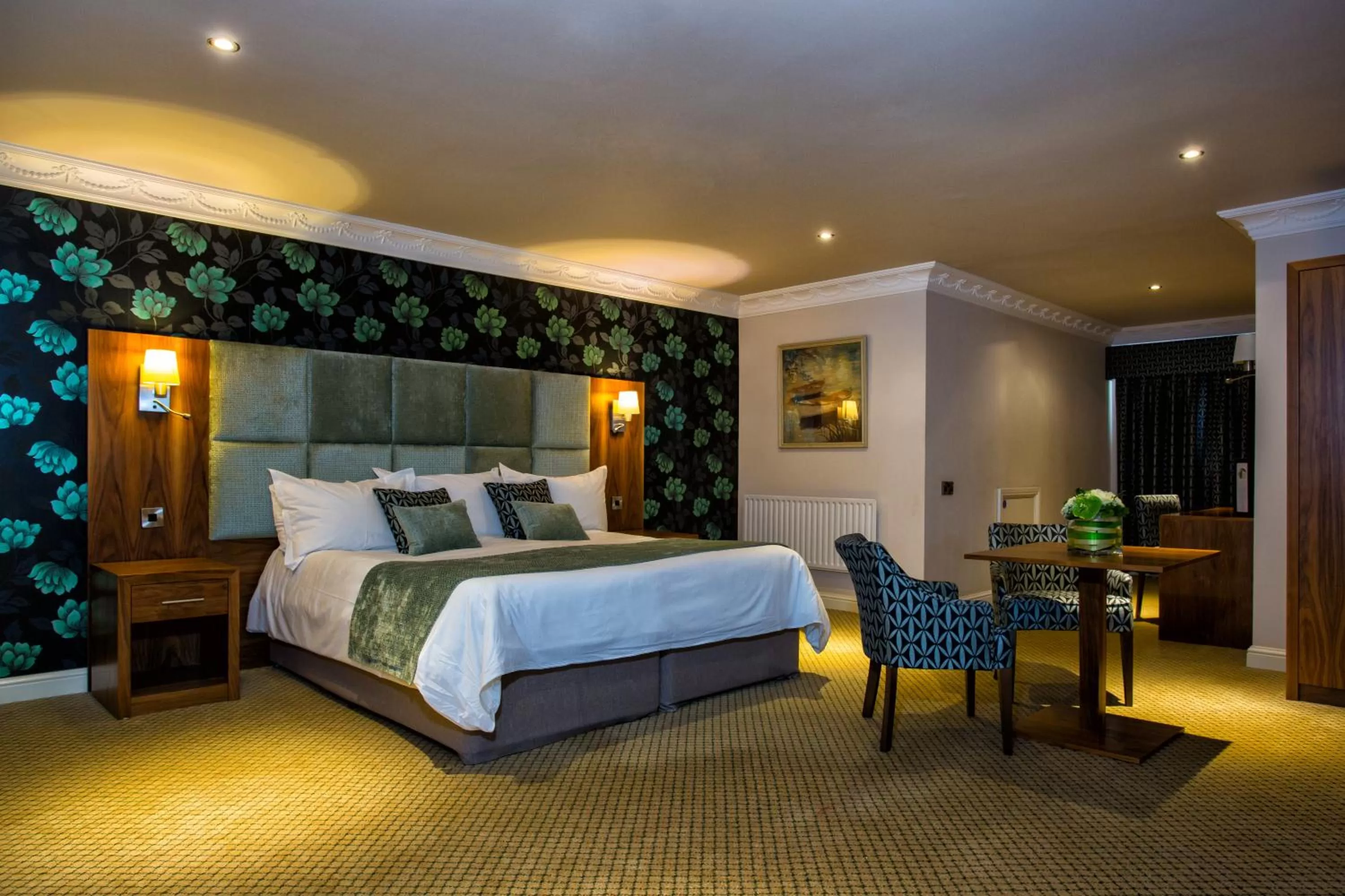 Bed in Waterton Park Hotel