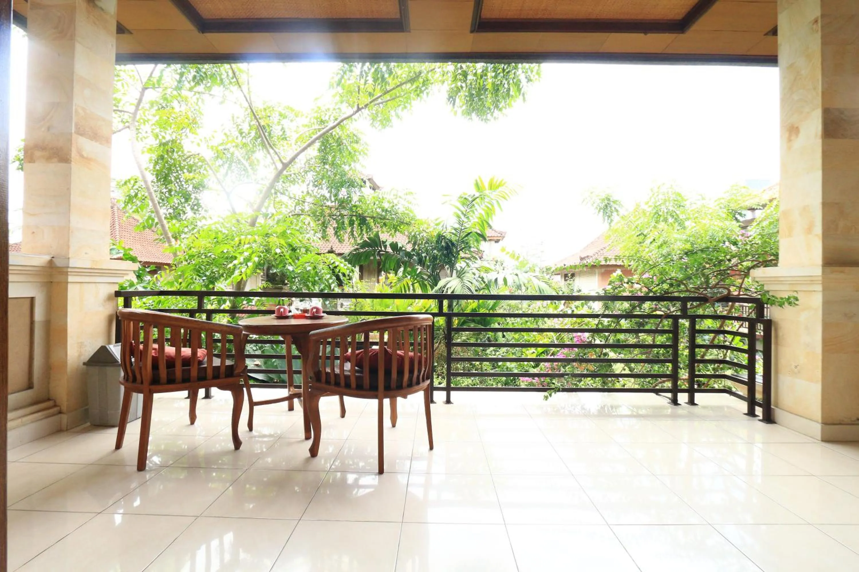 Balcony/Terrace in Frangipani Bungalow