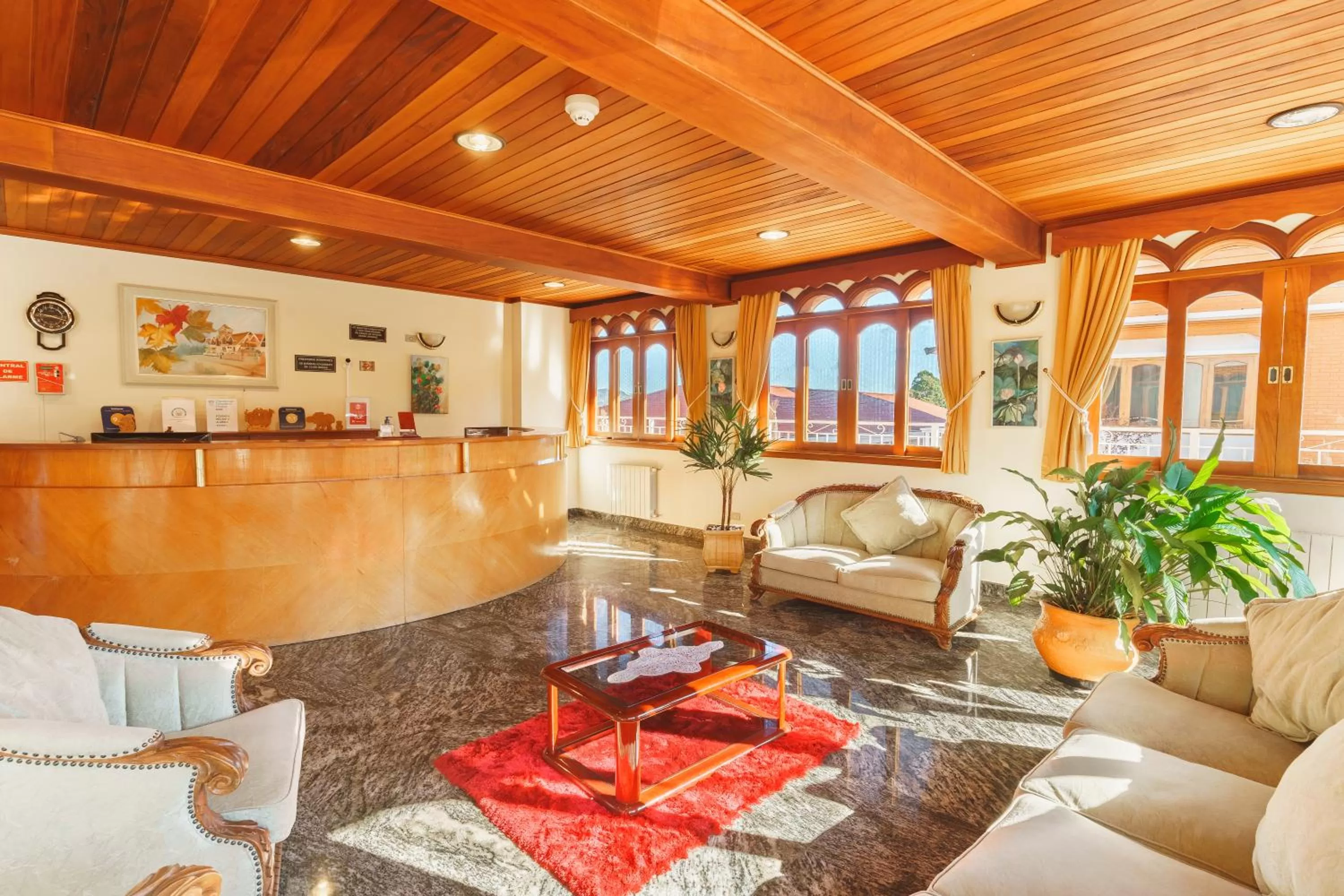 Lobby or reception in Pousada Recanto Almeida