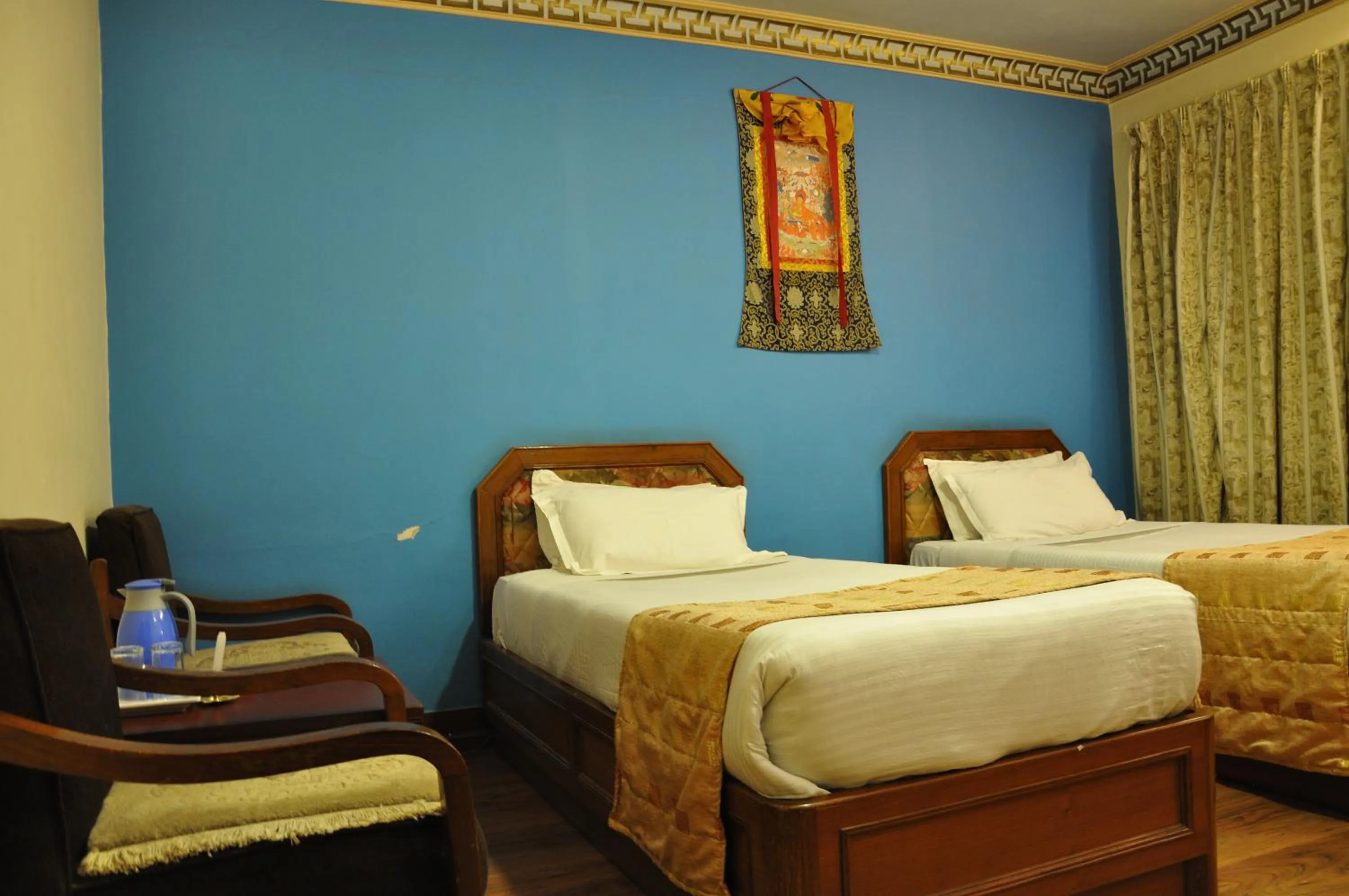 Bedroom in Tibet Guest House