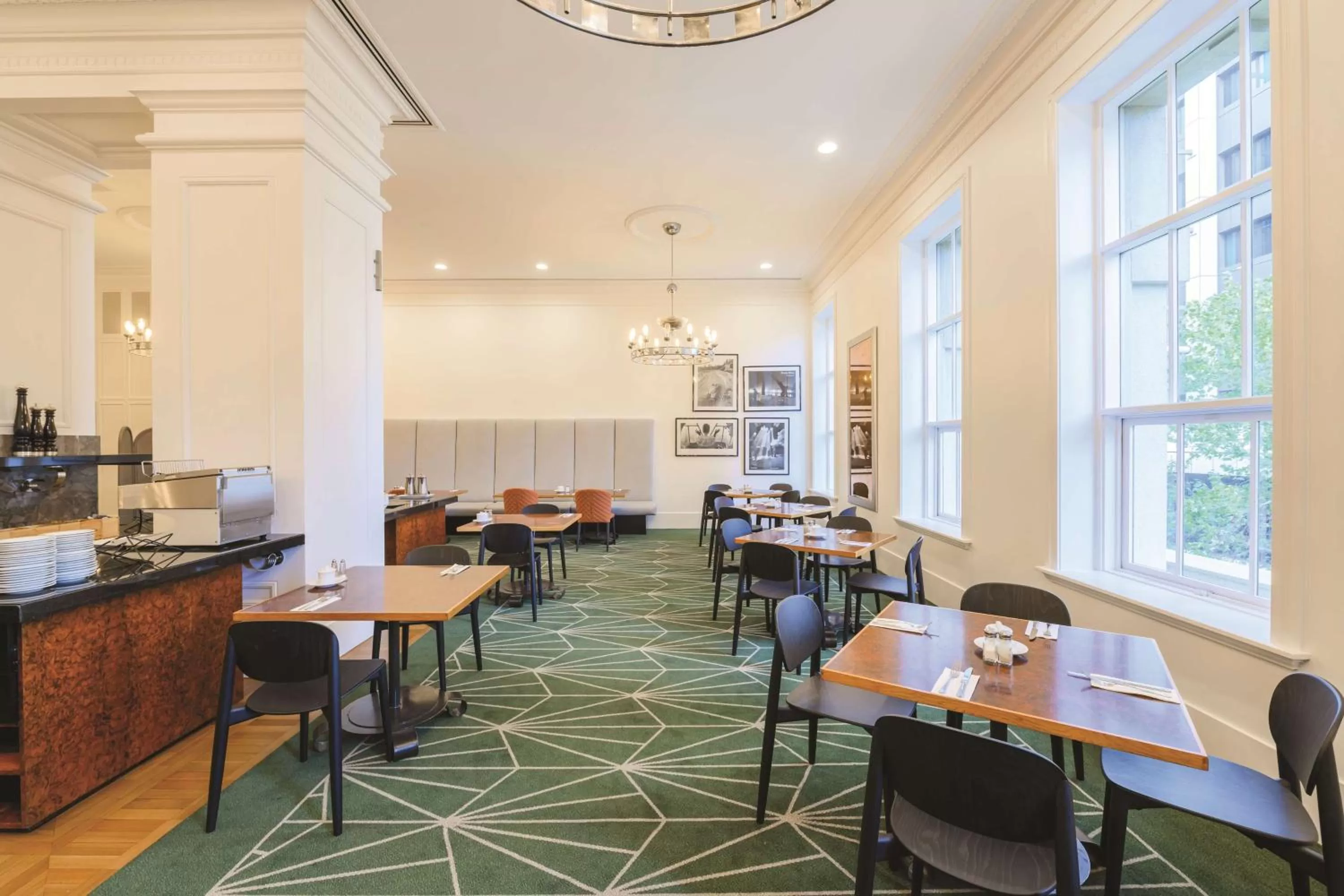 Restaurant/places to eat in The Savoy Hotel on Little Collins Melbourne