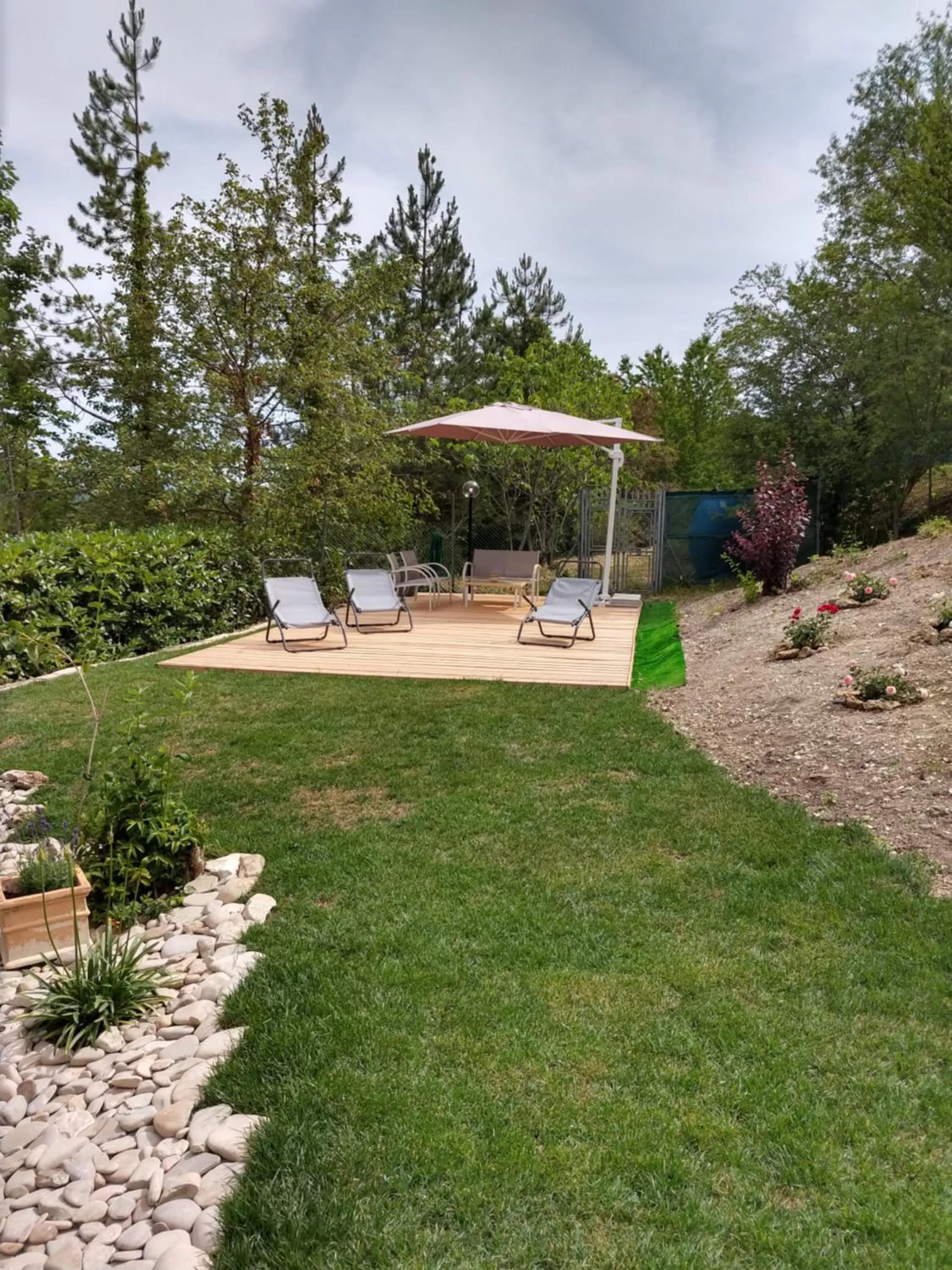 Garden view in B&B IL TORCHIO-URBINO