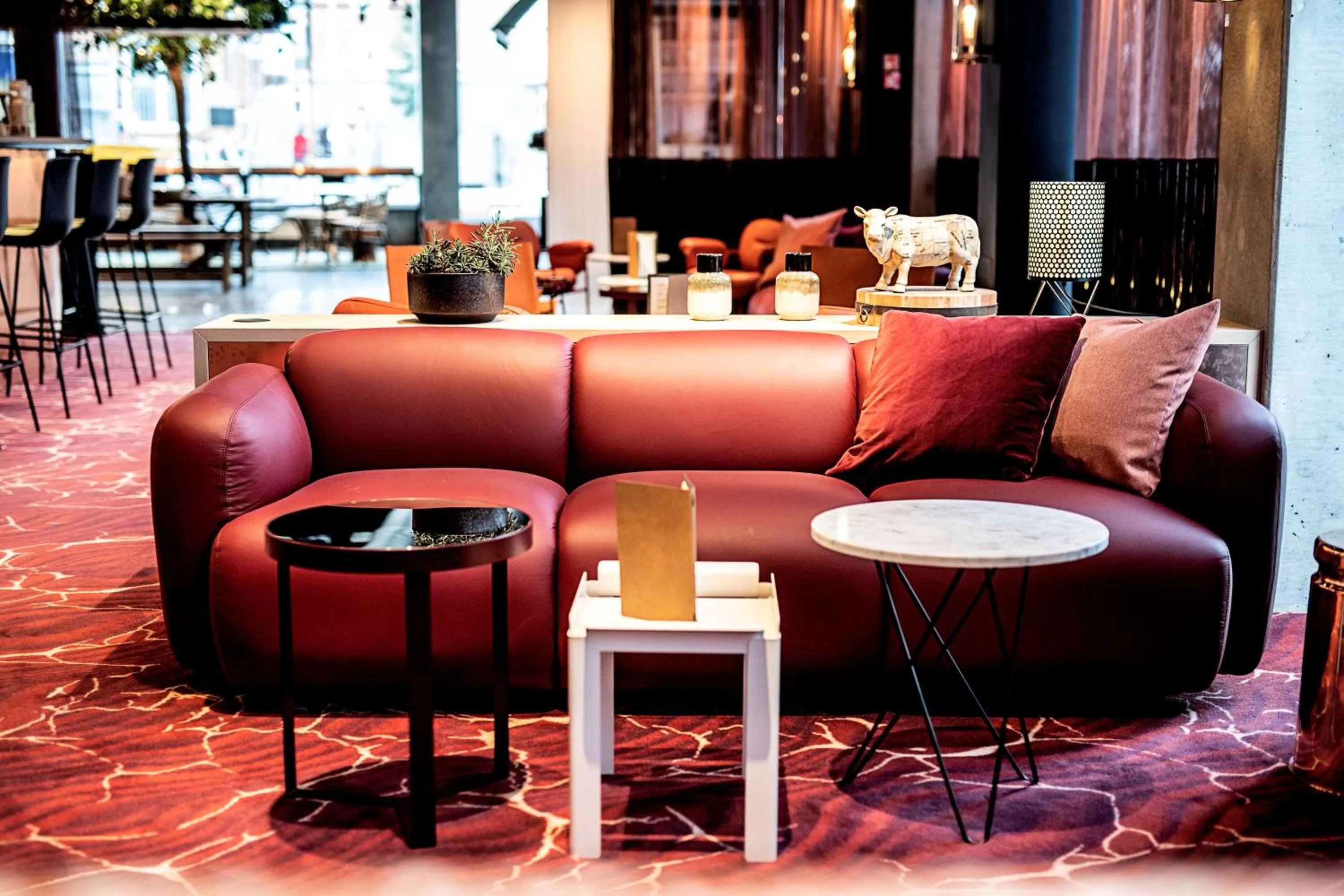 Lounge or bar in Scandic Kødbyen