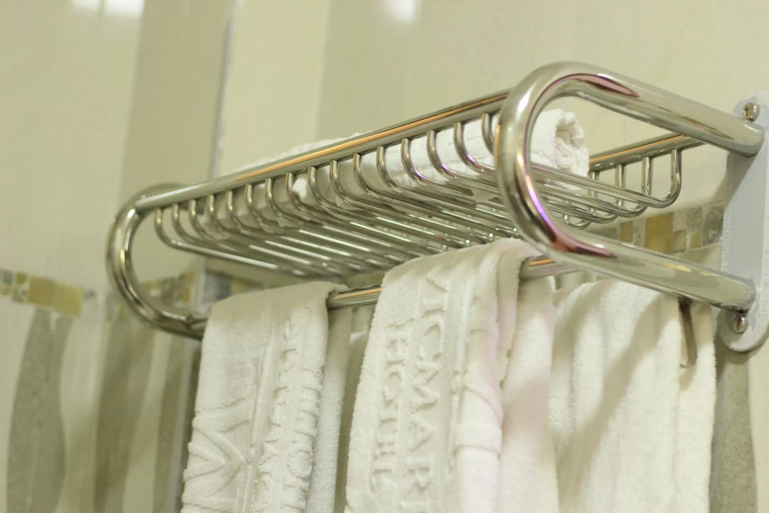 Bathroom in Vickmark Hotel