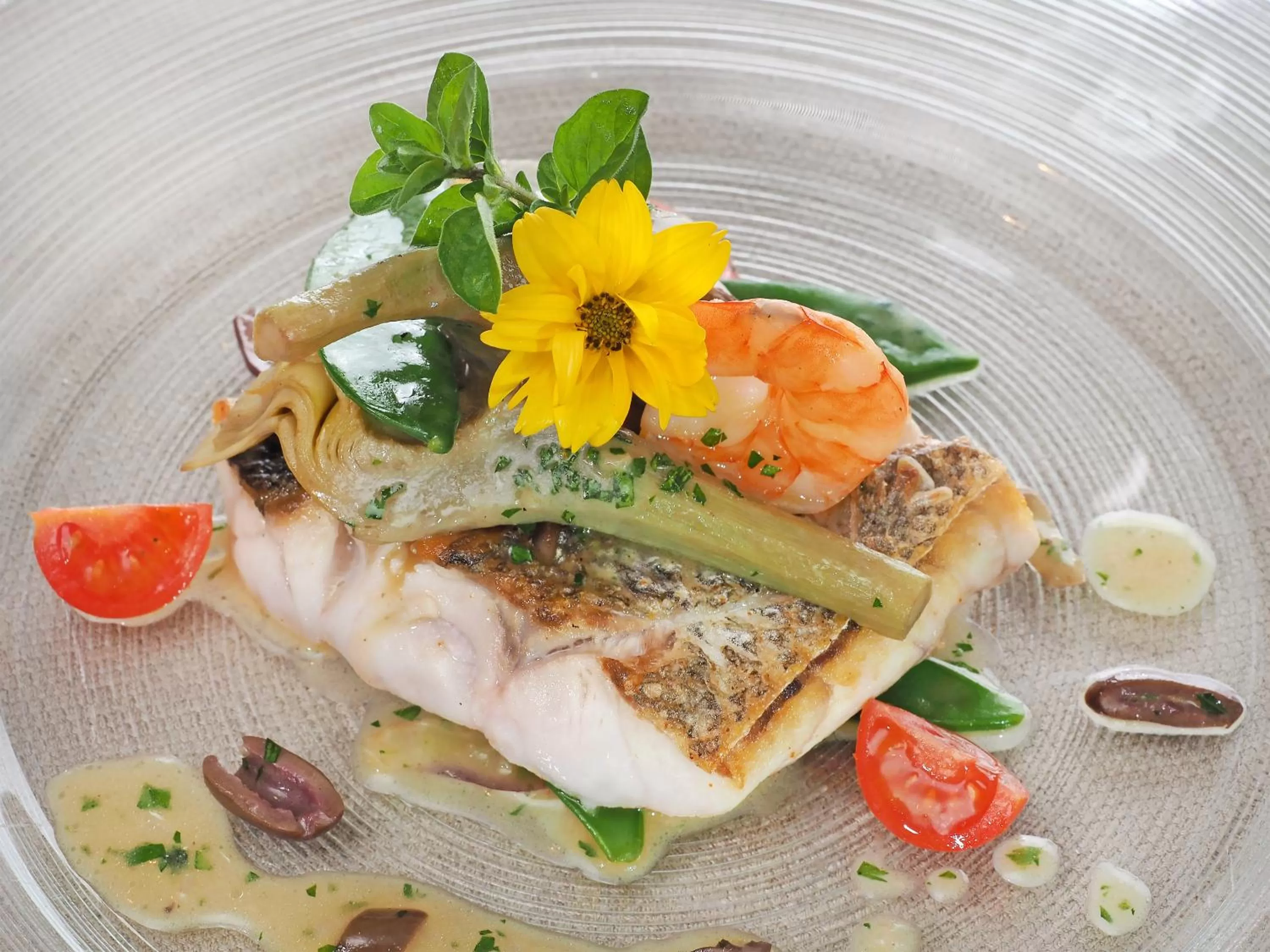 Food close-up in Charme Hotel Ristorante Tre Terre