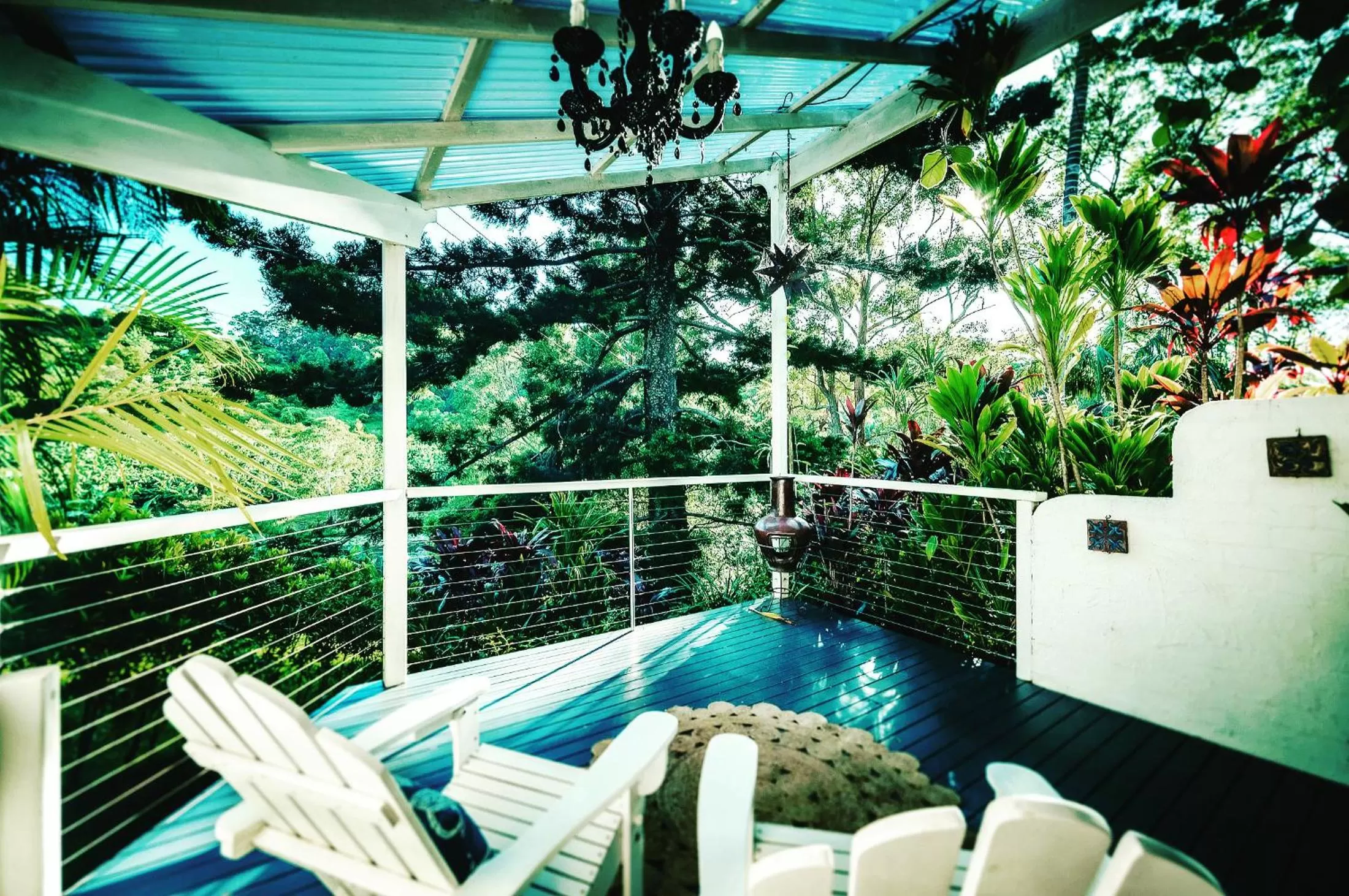 Patio in Sensom Luxury Boutique Bed and Breakfast