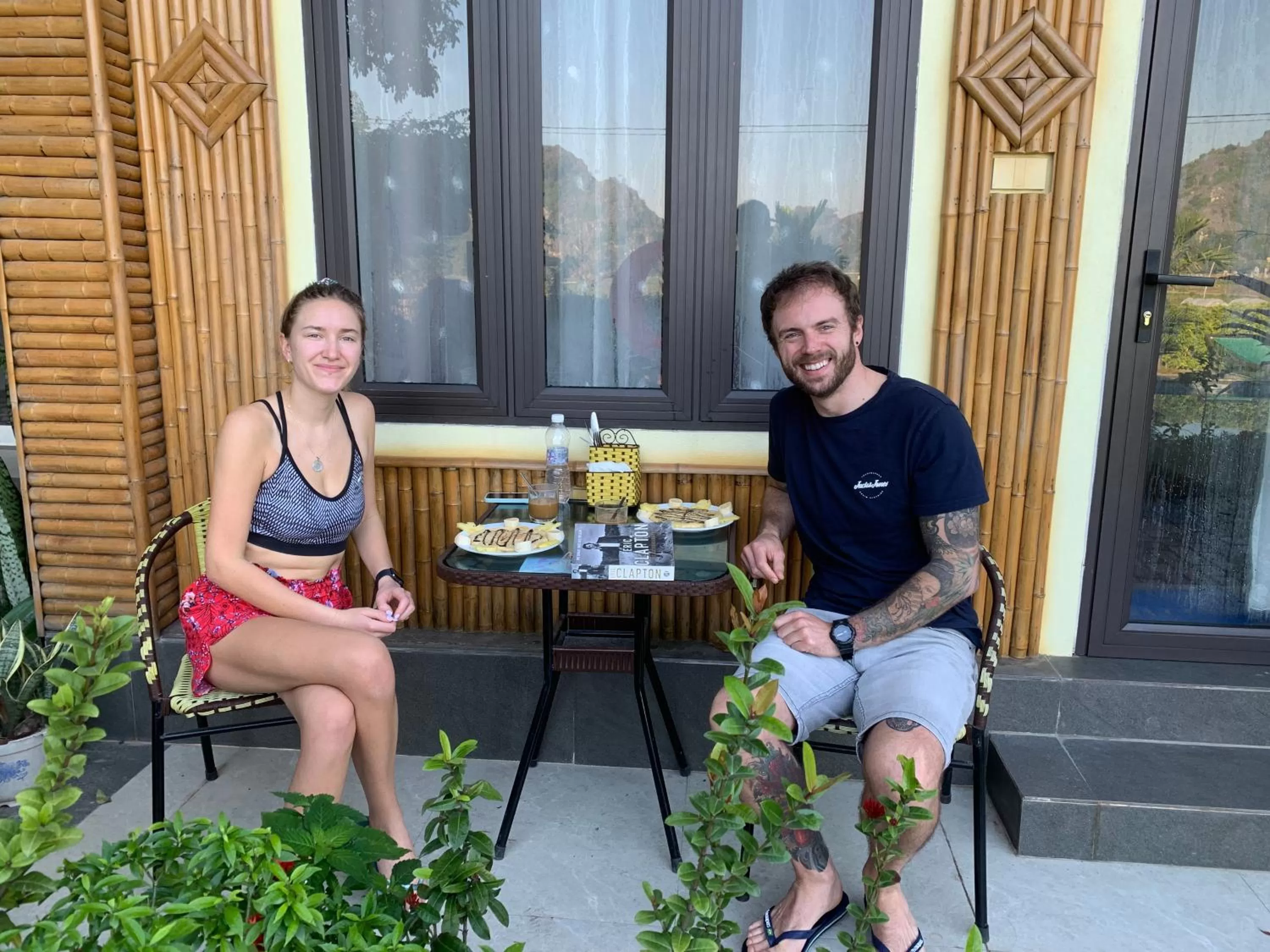 Patio in Tam Coc Minh Hung Homestay