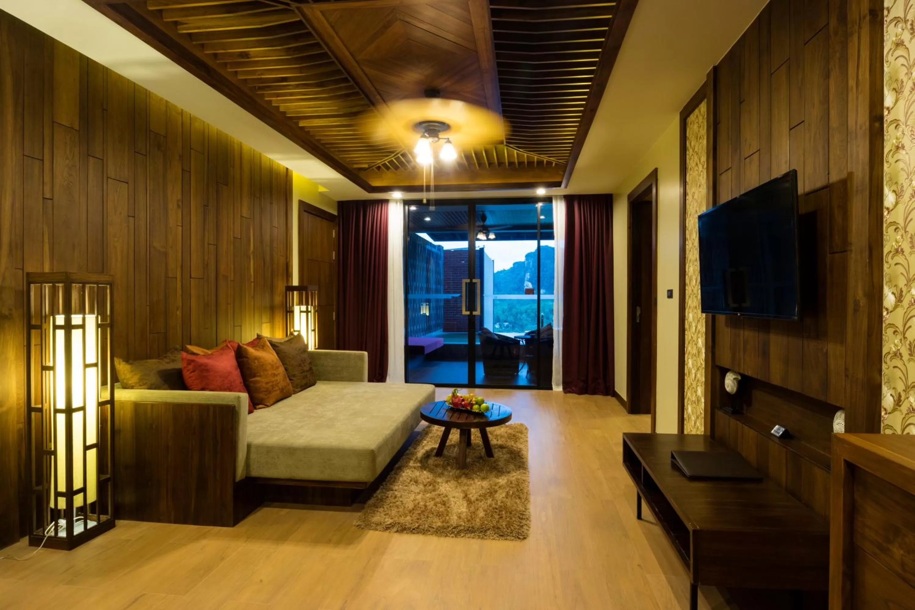 Living room in Aonang Phu Pi Maan Resort & Spa