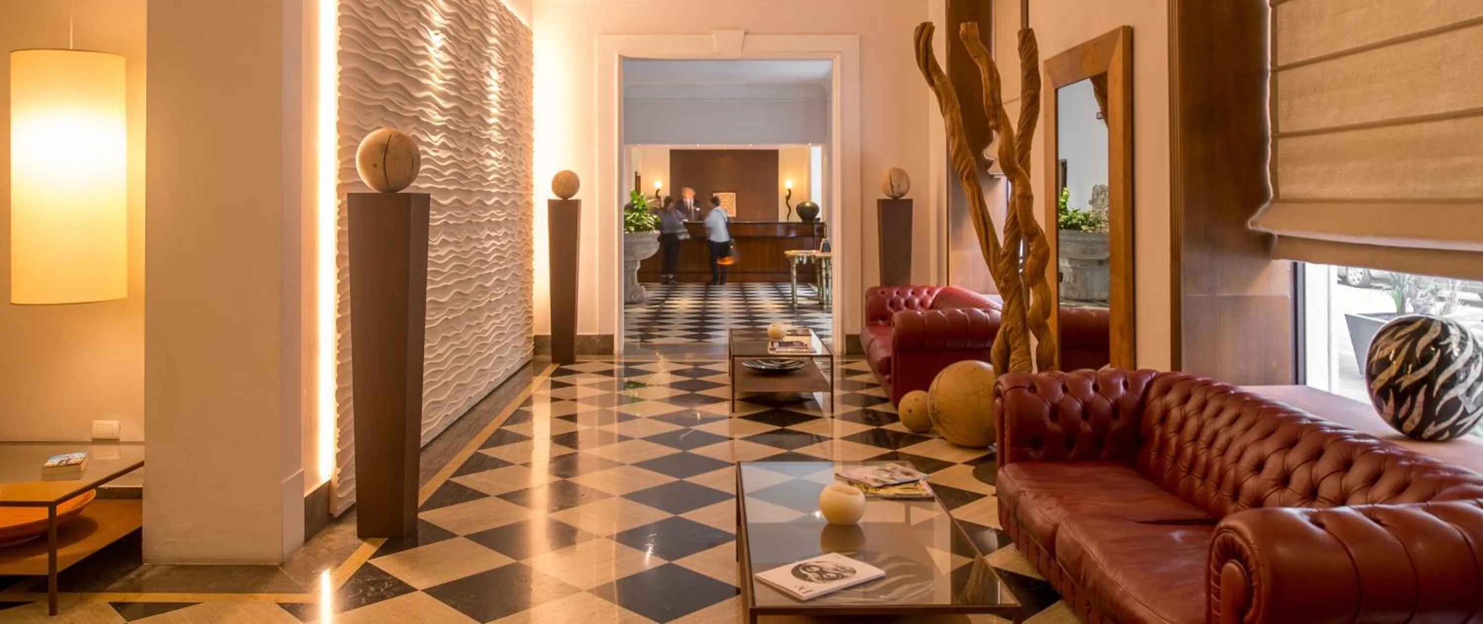 Lobby or reception in Hotel Federico II Central Palace