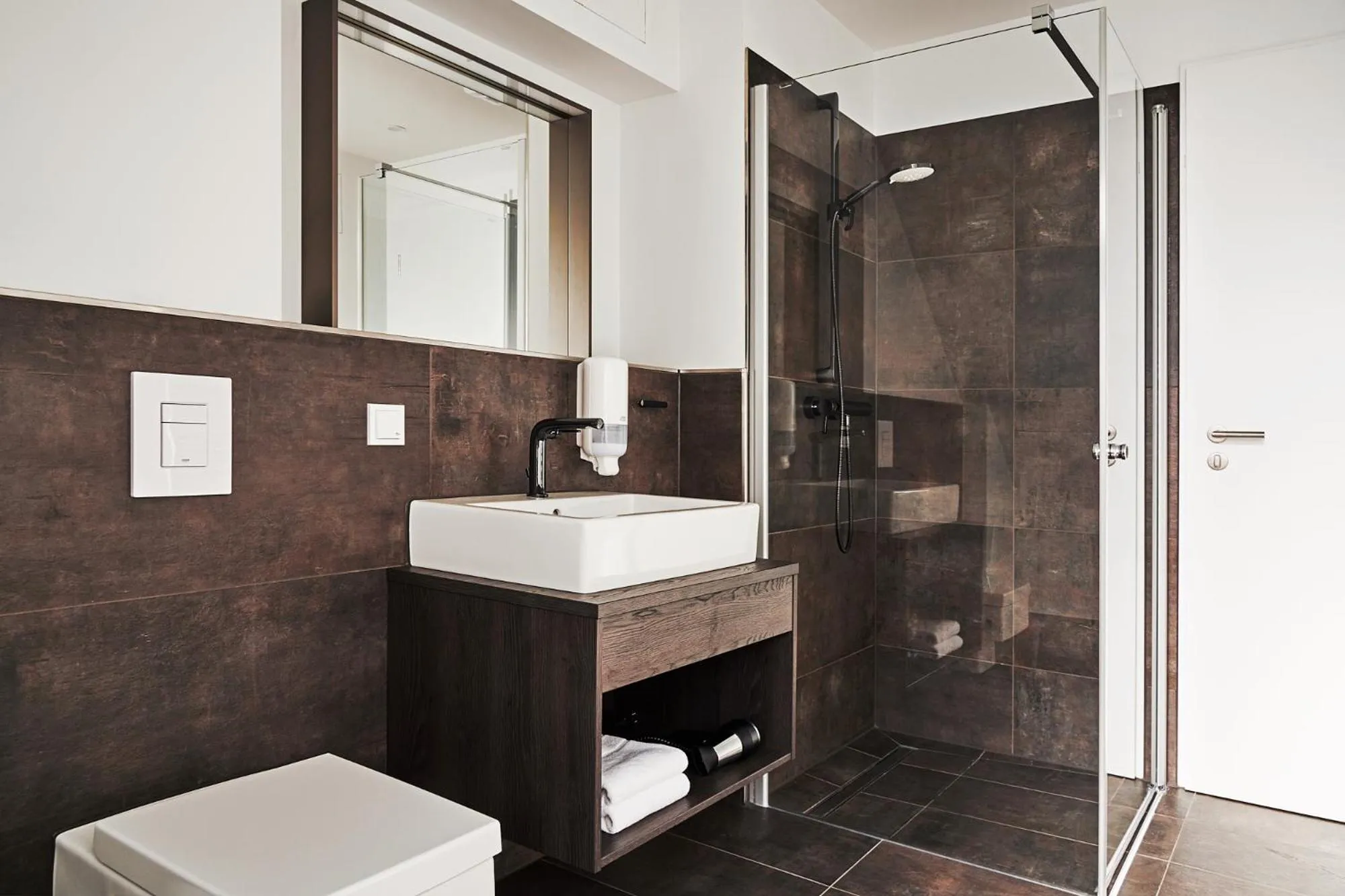 Bathroom in GRONERS Leipzig City Center