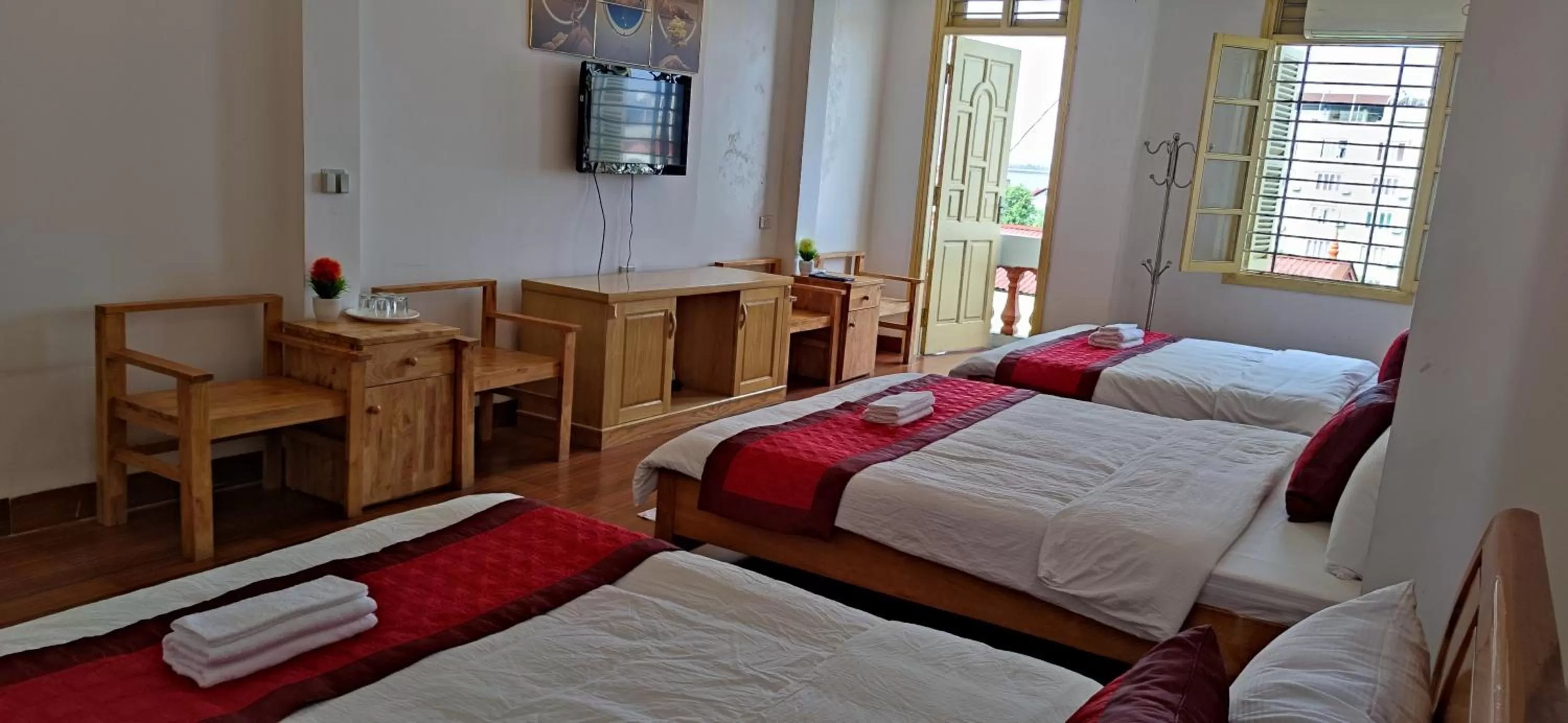 Bedroom, Bed in Thanh Hương 99 Hotel - Nội Bài